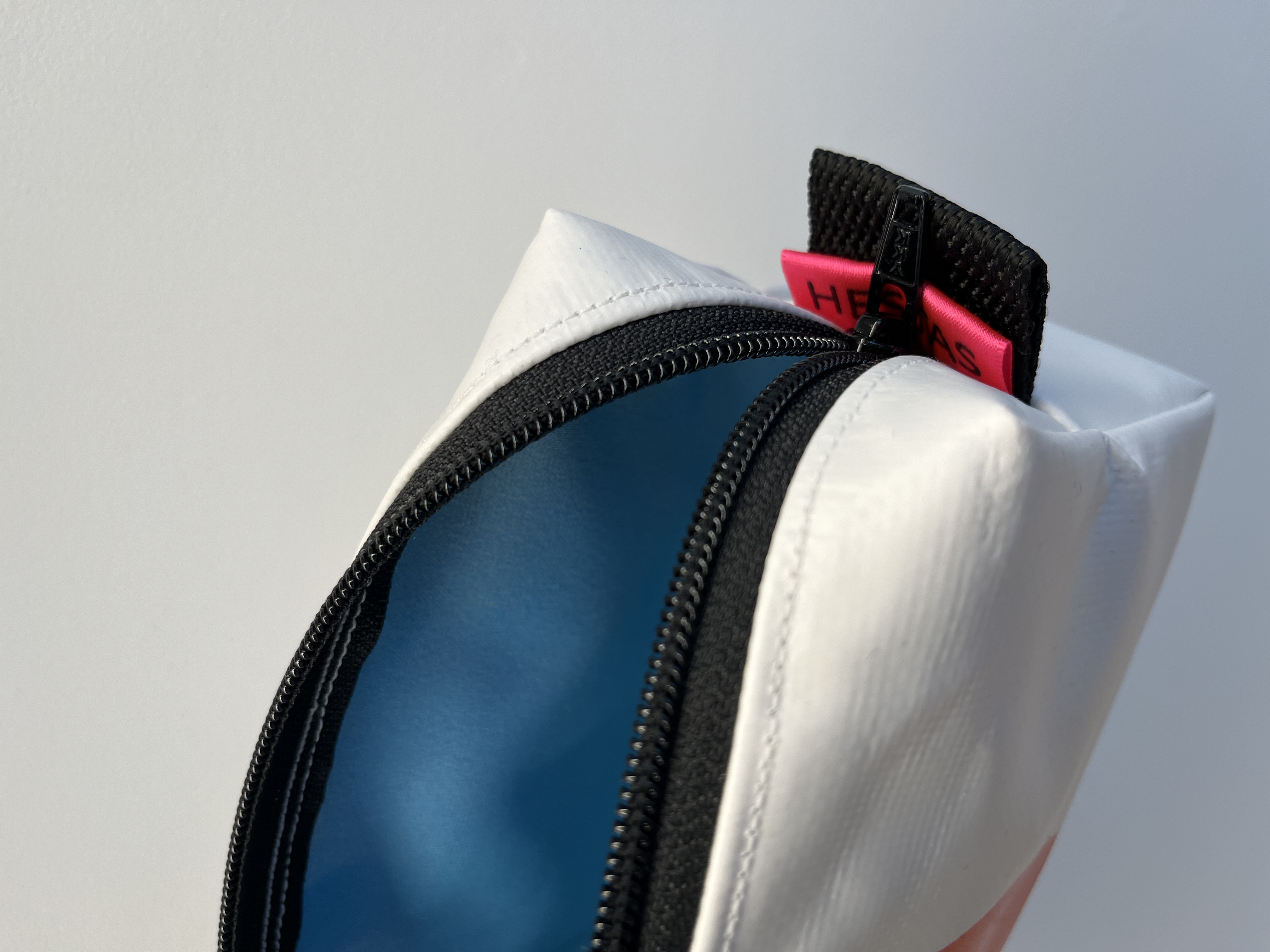 Etui - toilettasje | met lichtblauwe voering
