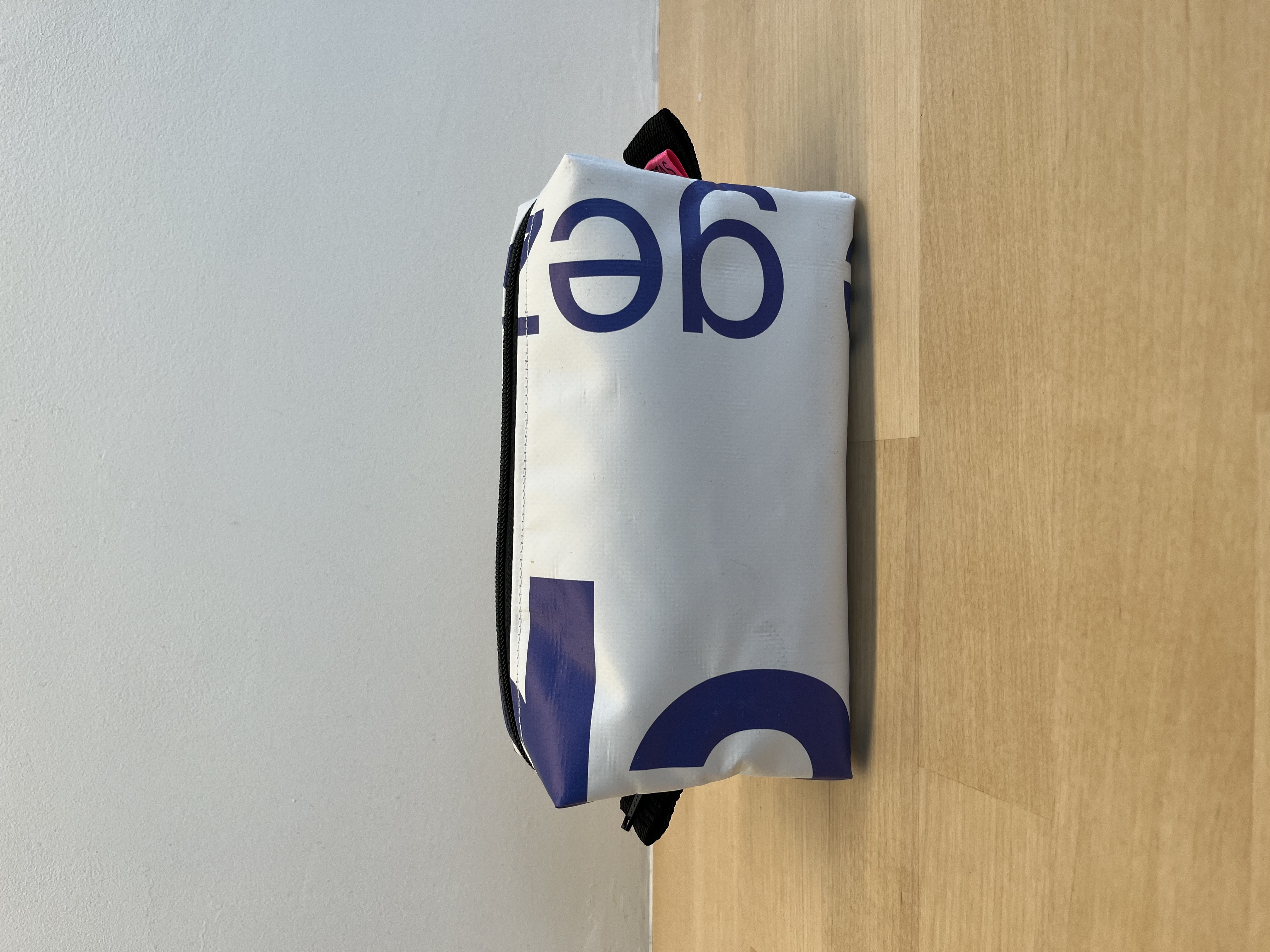Etui - toilettasje | met lichtblauwe voering