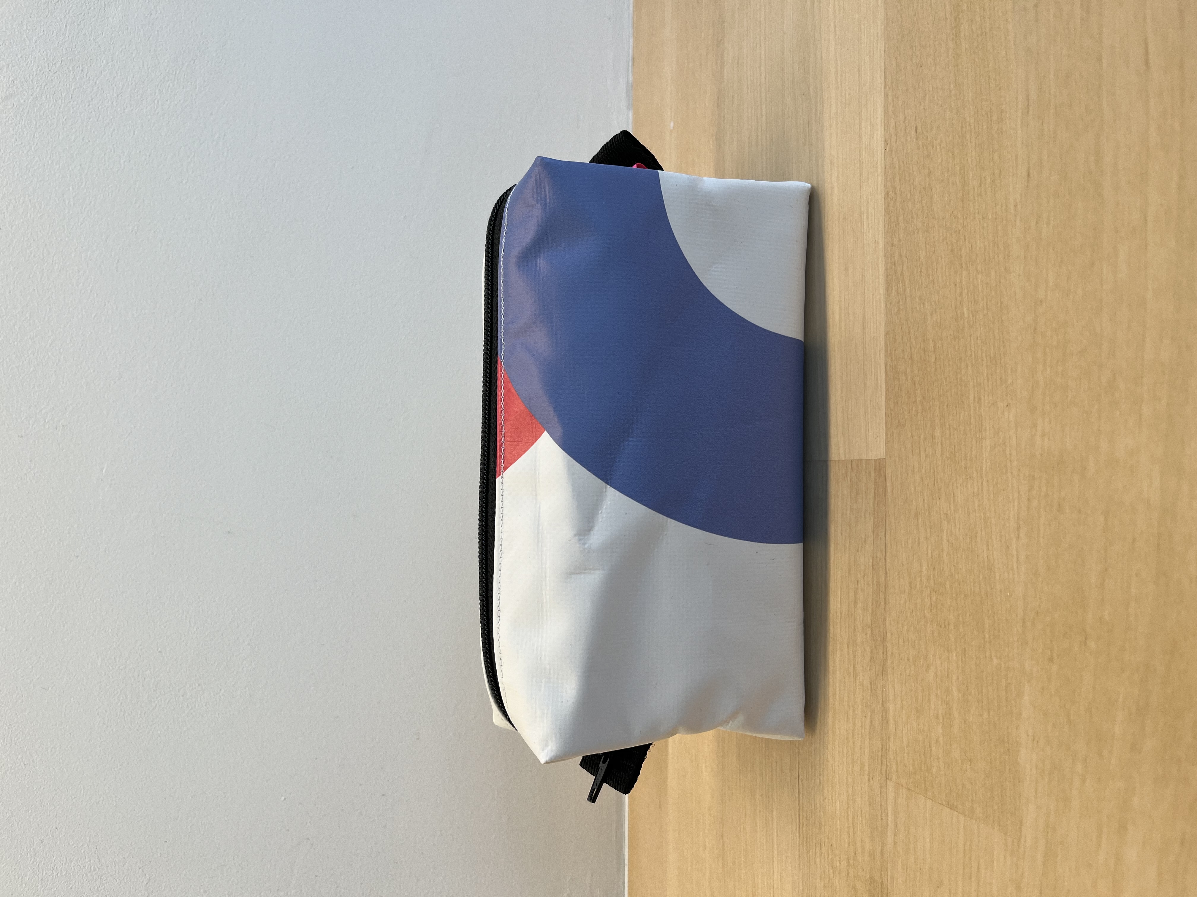 Etui - toilettasje | met lichtblauwe voering