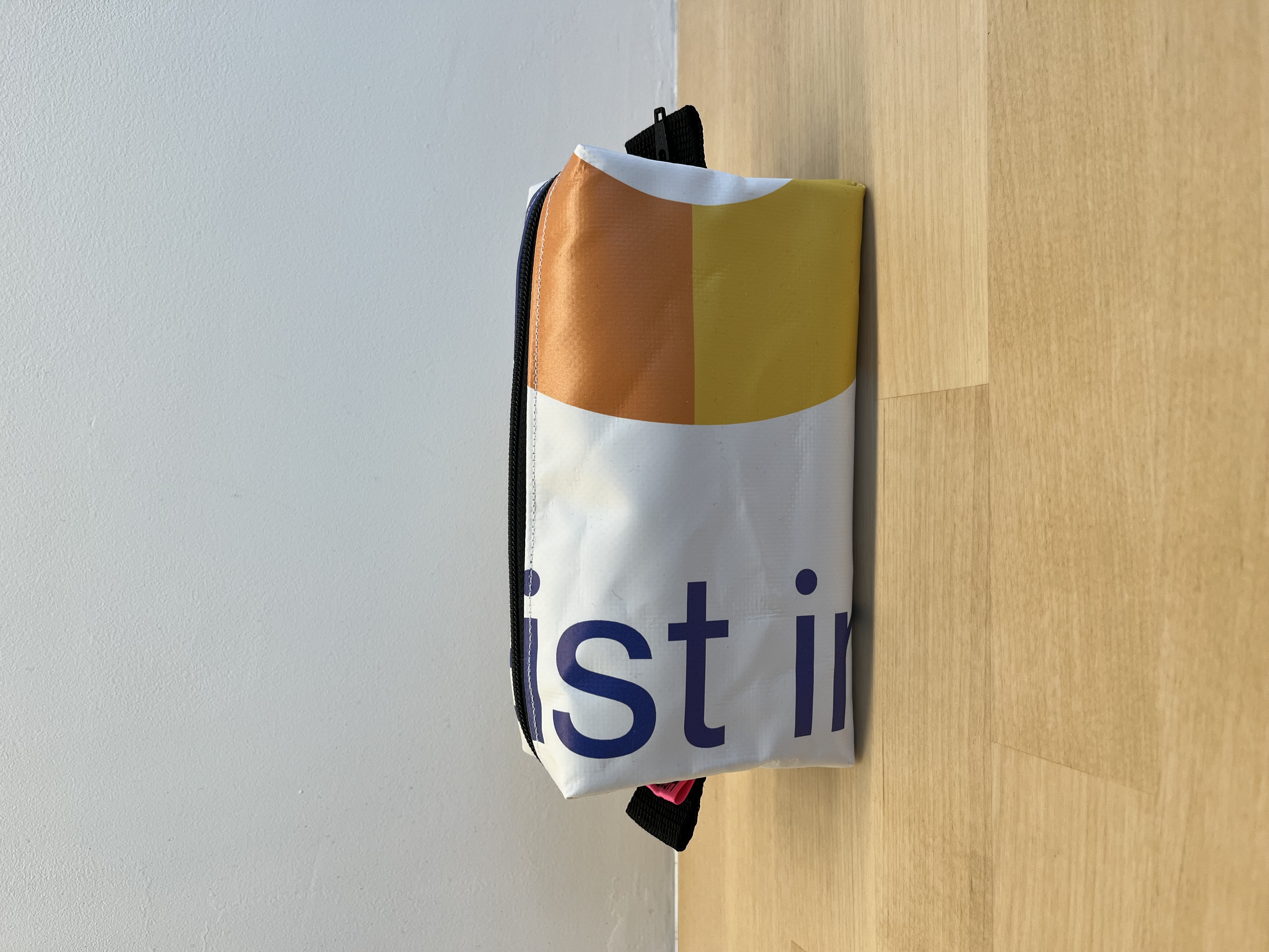 Etui - toilettasje | met lichtblauwe voering