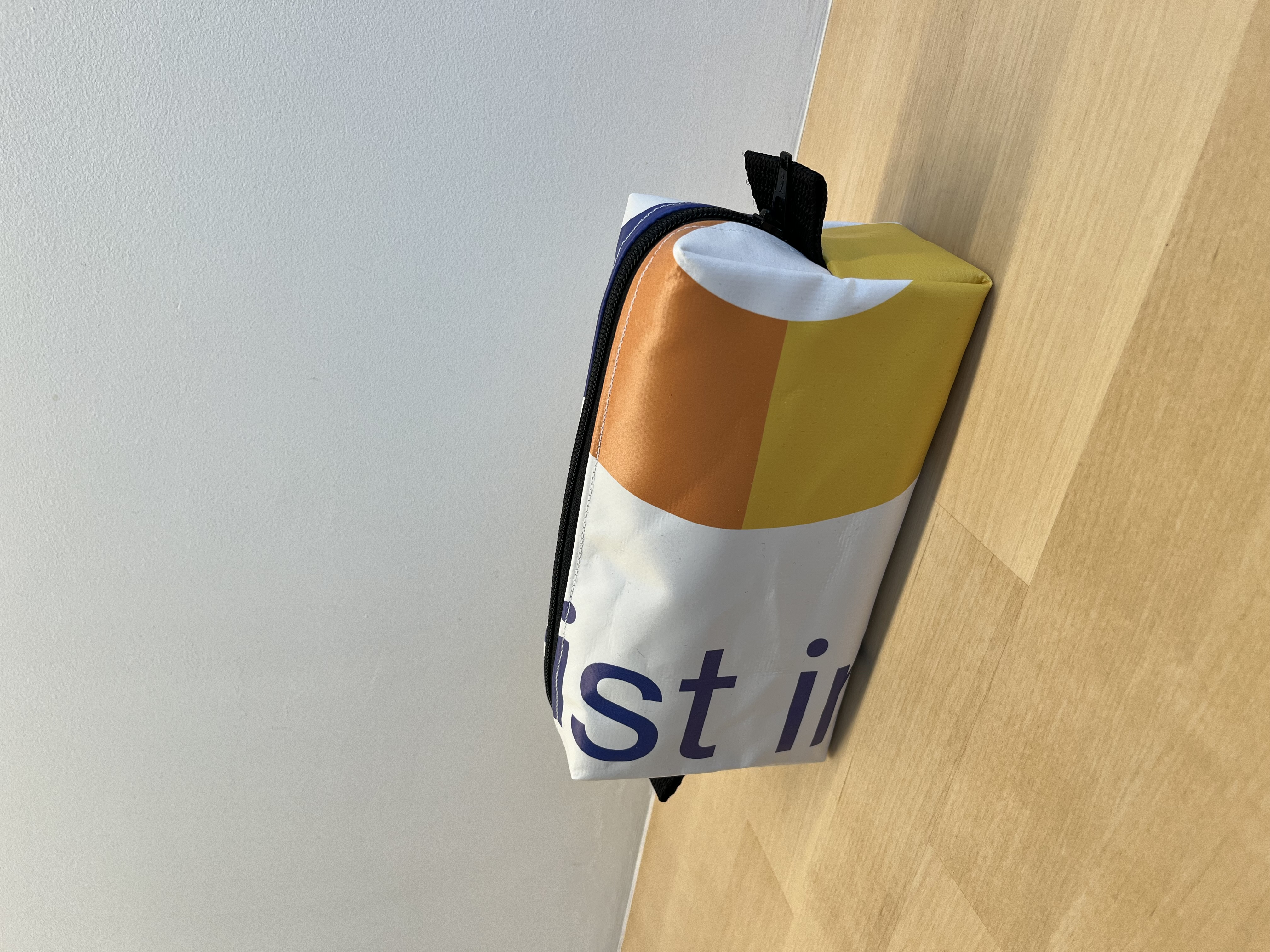 Etui - toilettasje | met lichtblauwe voering