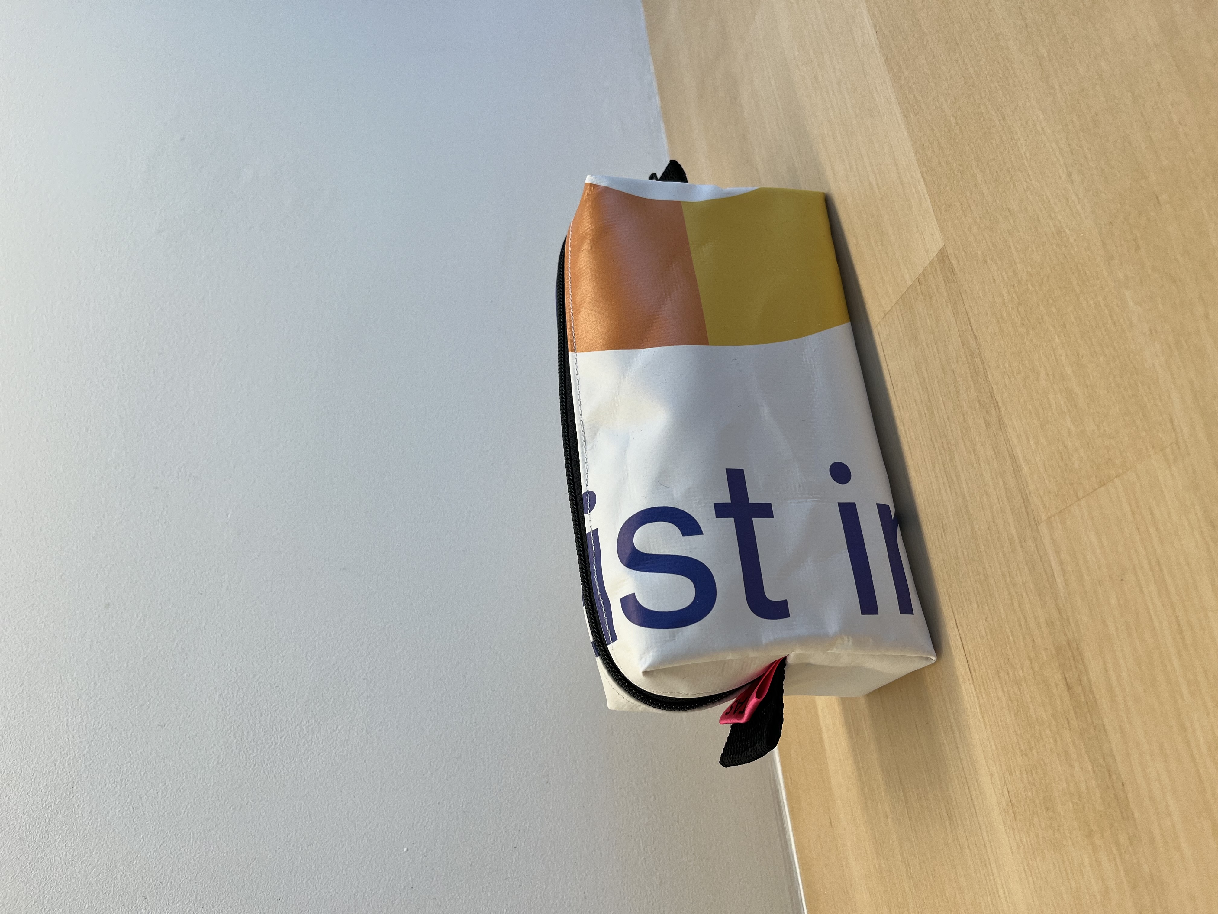 Etui - toilettasje | met lichtblauwe voering