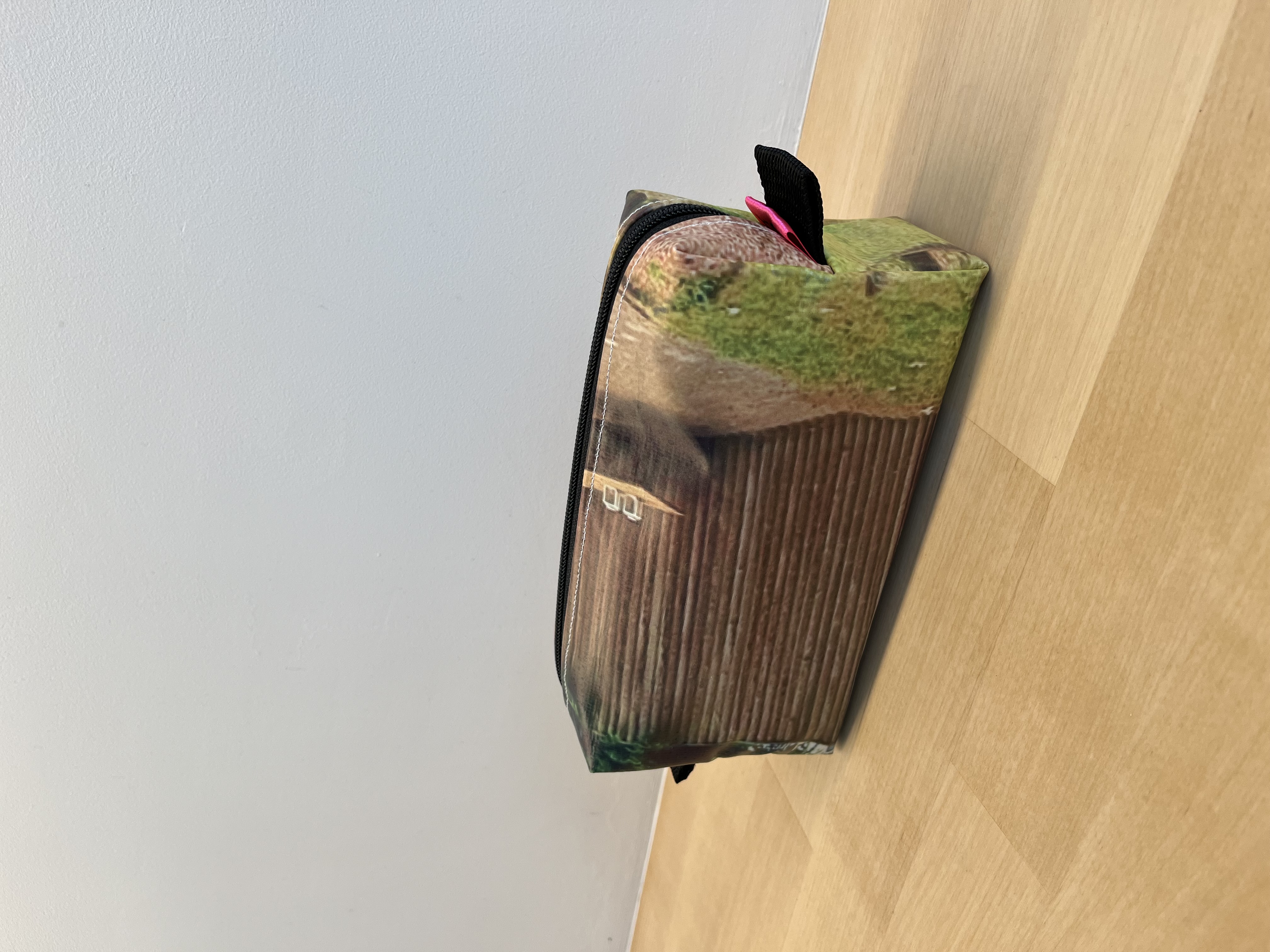 Etui - toilettasje | met lichtblauwe voering