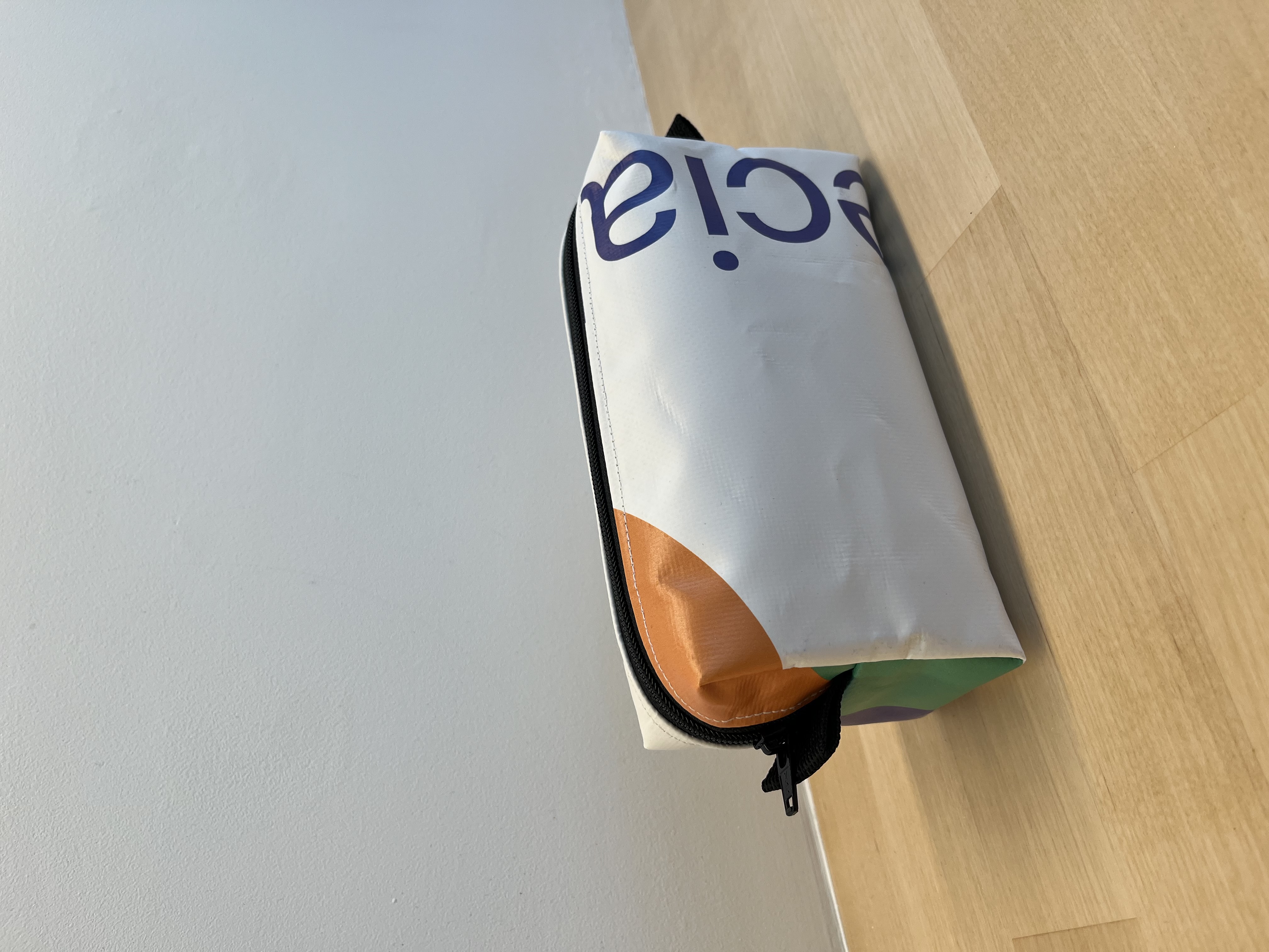 Etui - toilettasje | met lichtblauwe voering