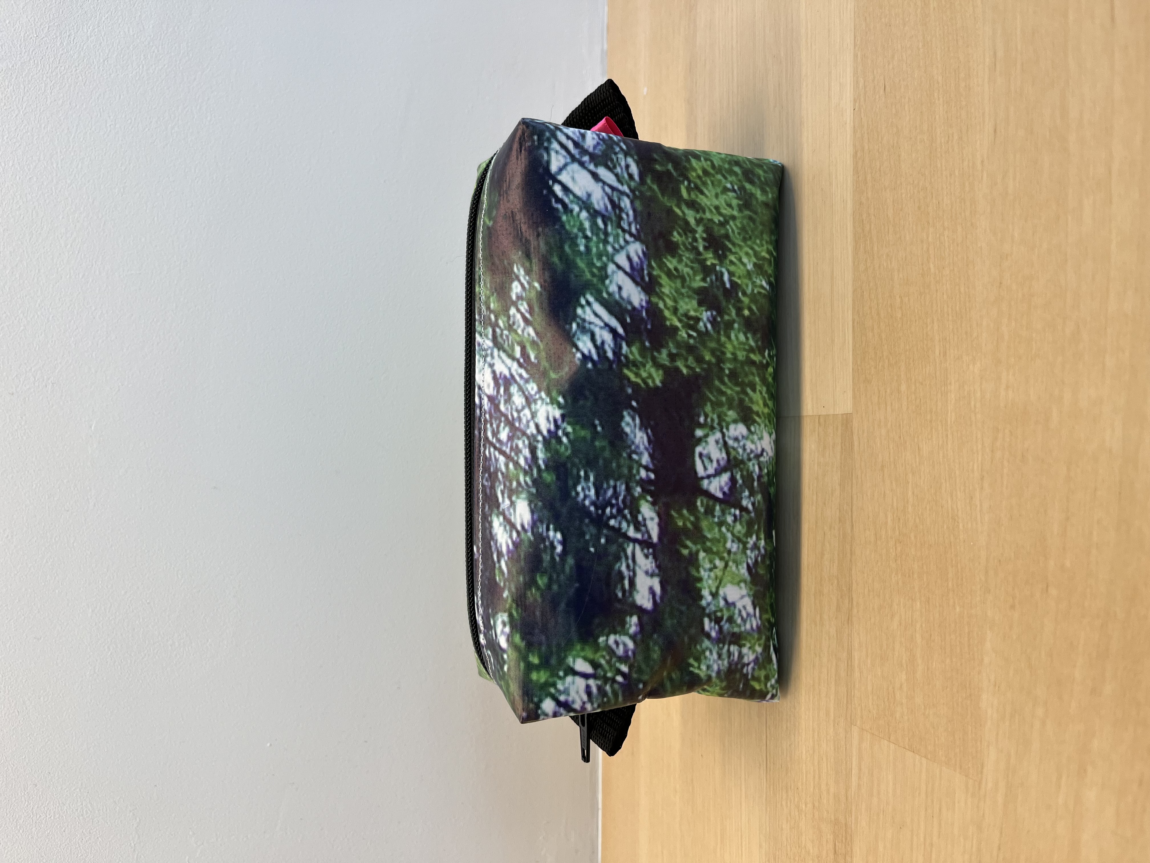 Etui - toilettasje | met lichtblauwe voering