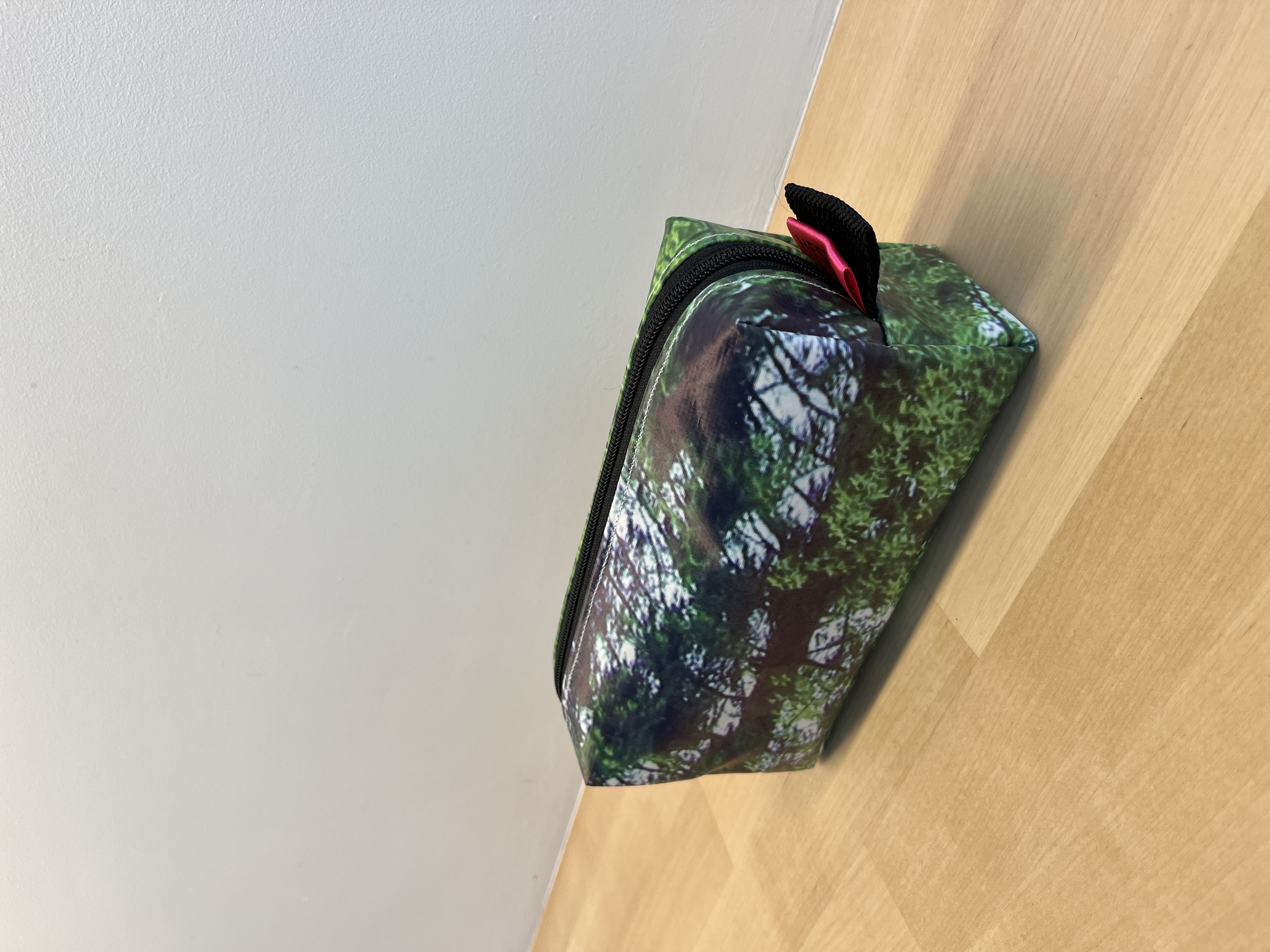 Etui - toilettasje | met lichtblauwe voering