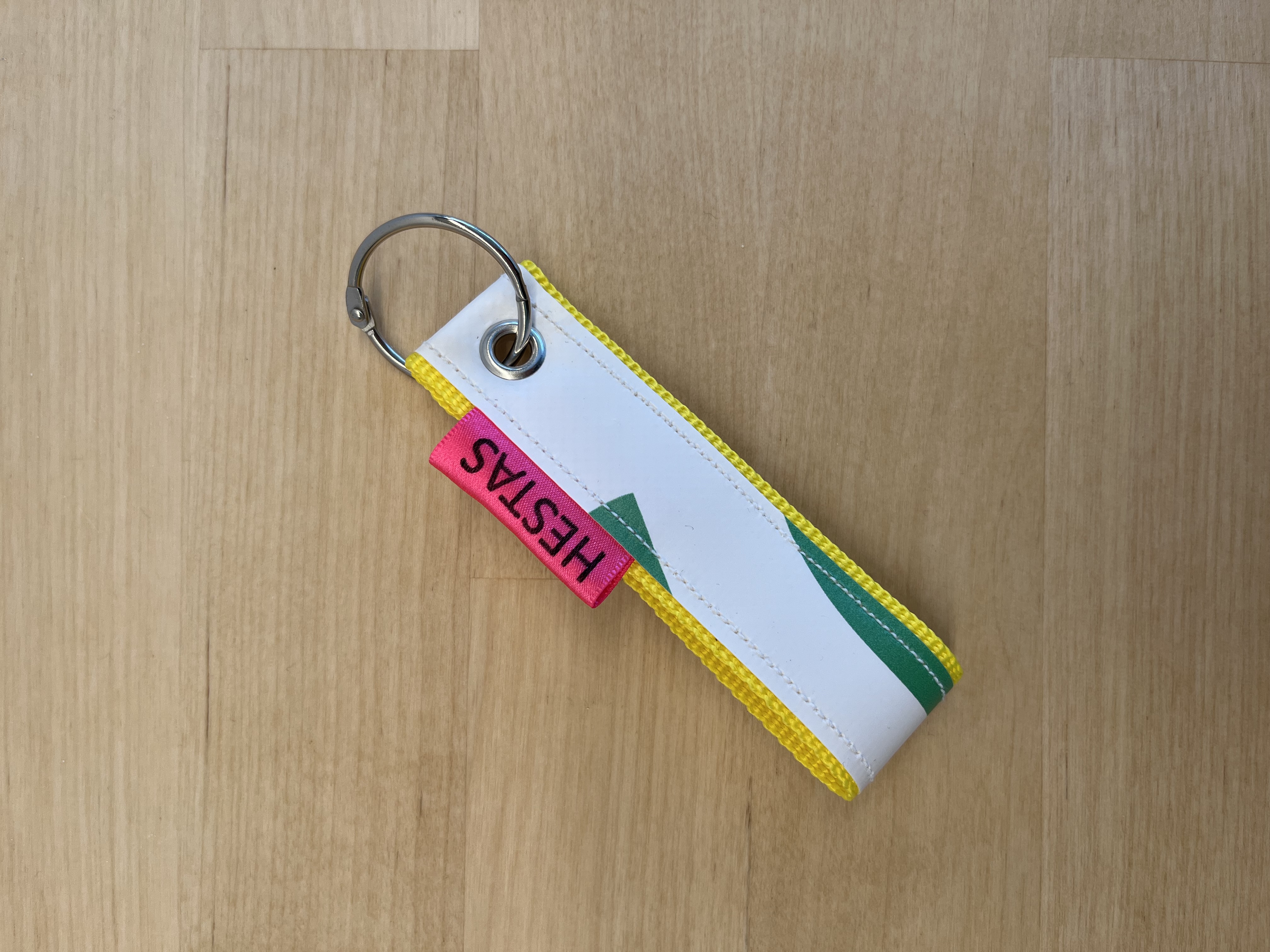 Sleutelhanger | met gele band