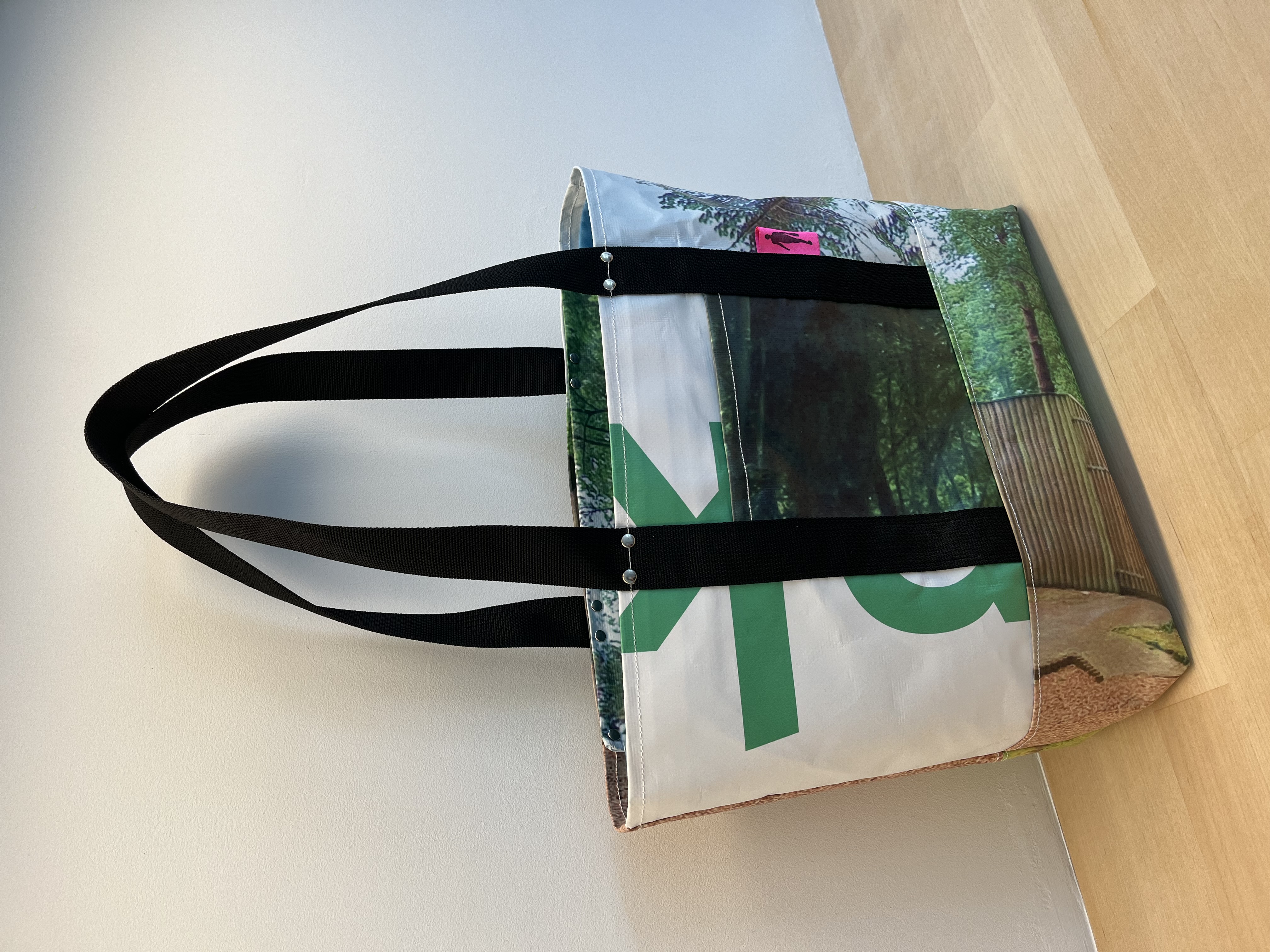 Shopper met apart binnenvak