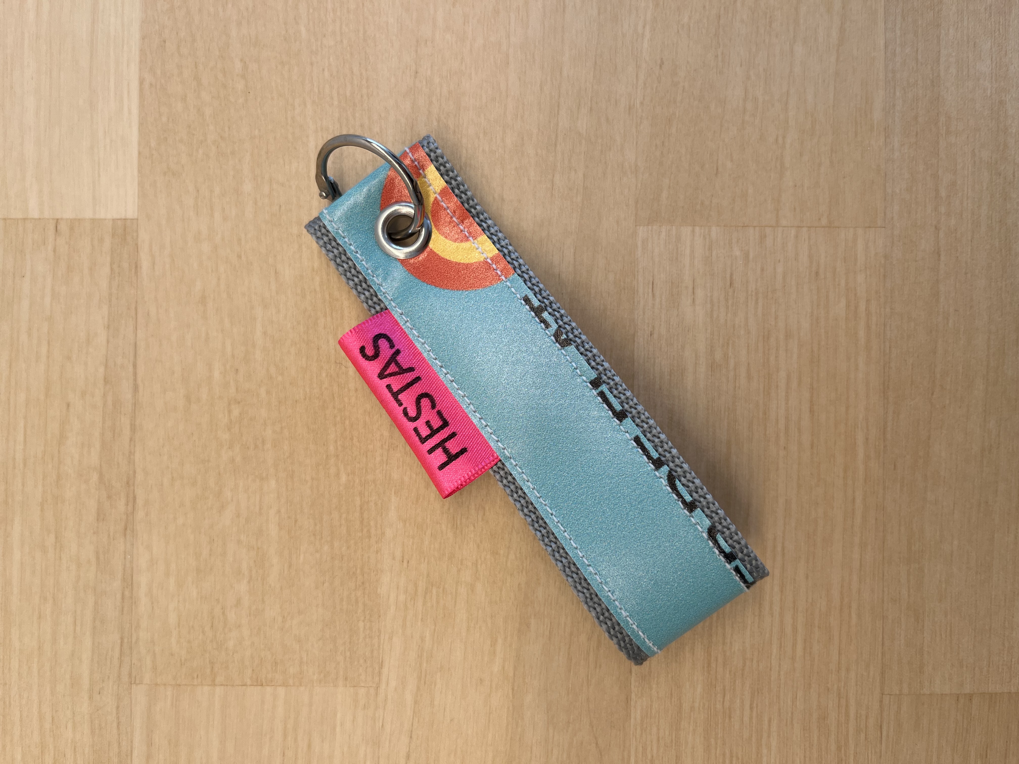 Sleutelhanger | met grijze band