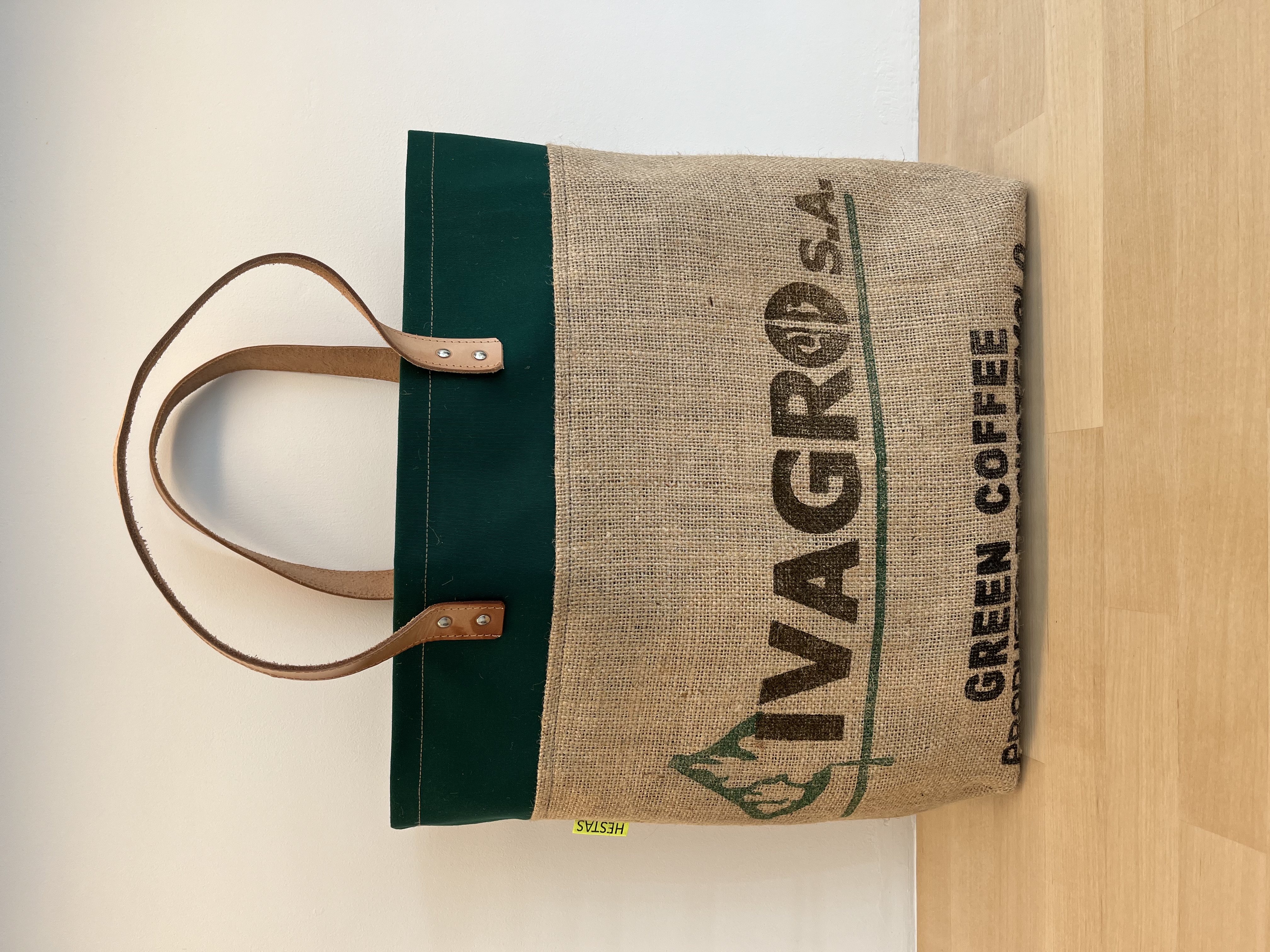 Shopper luxe | donkergroen