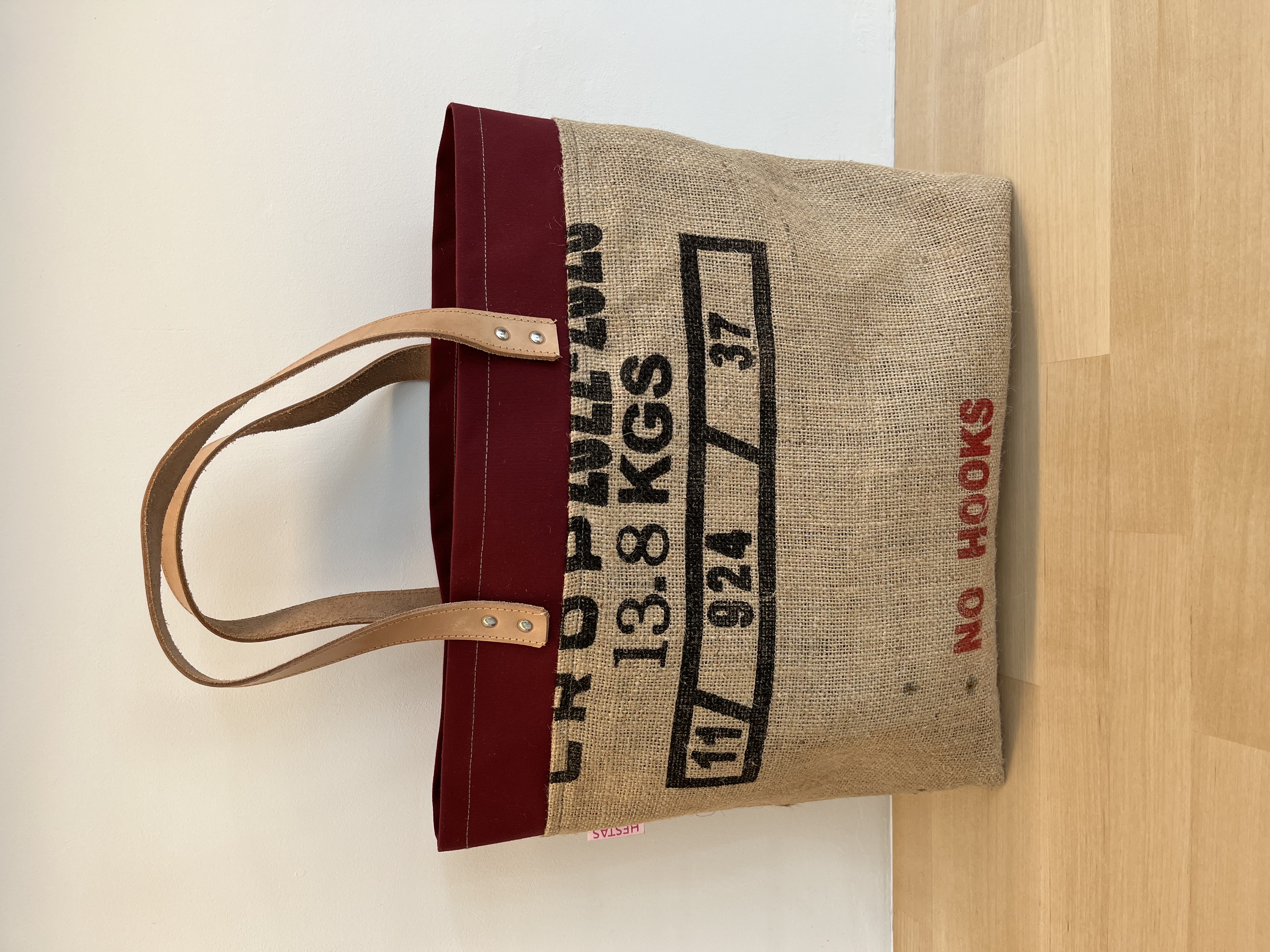 Shopper luxe | bordeauxrood