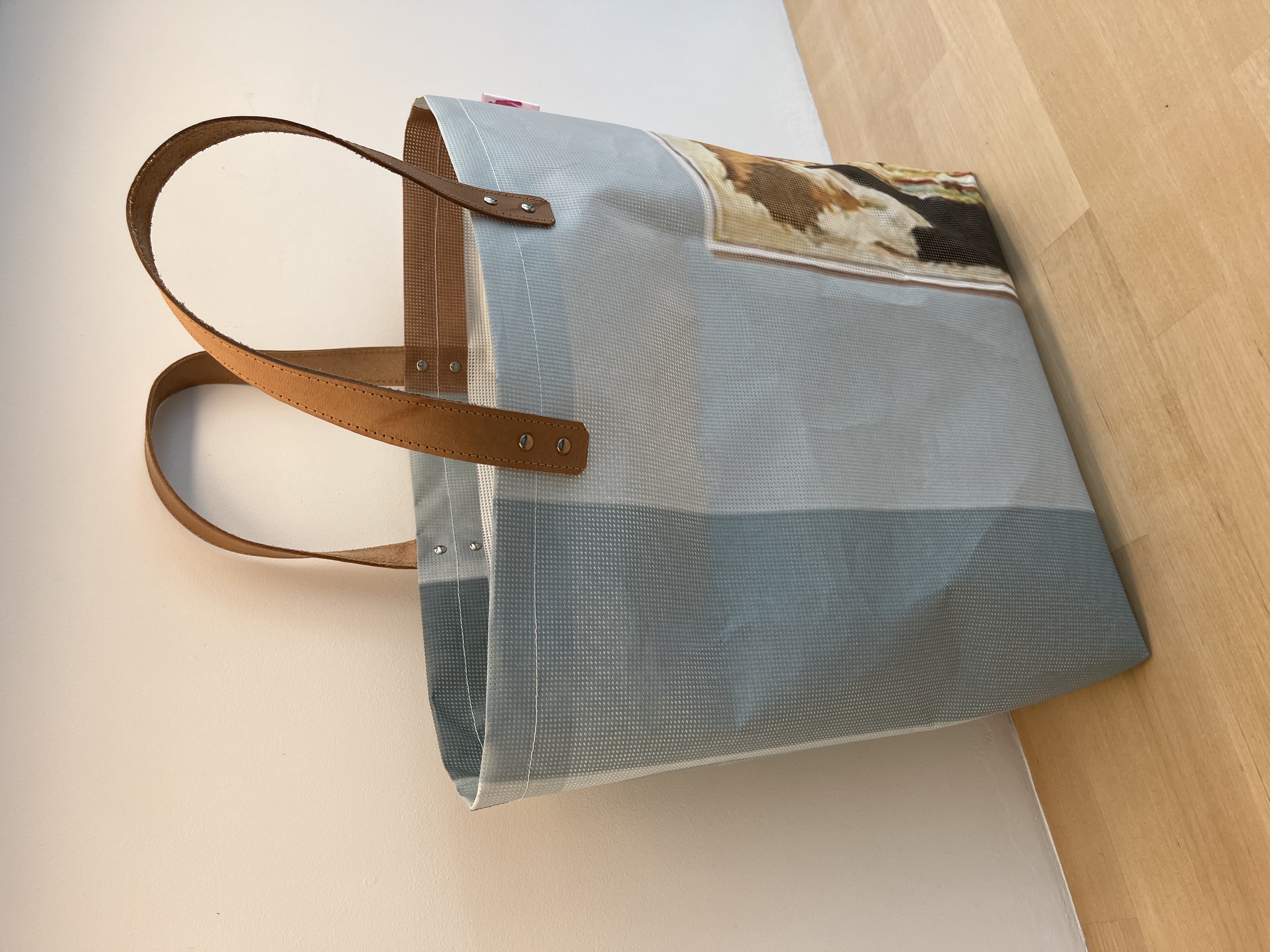 Shopper | Blue stripes