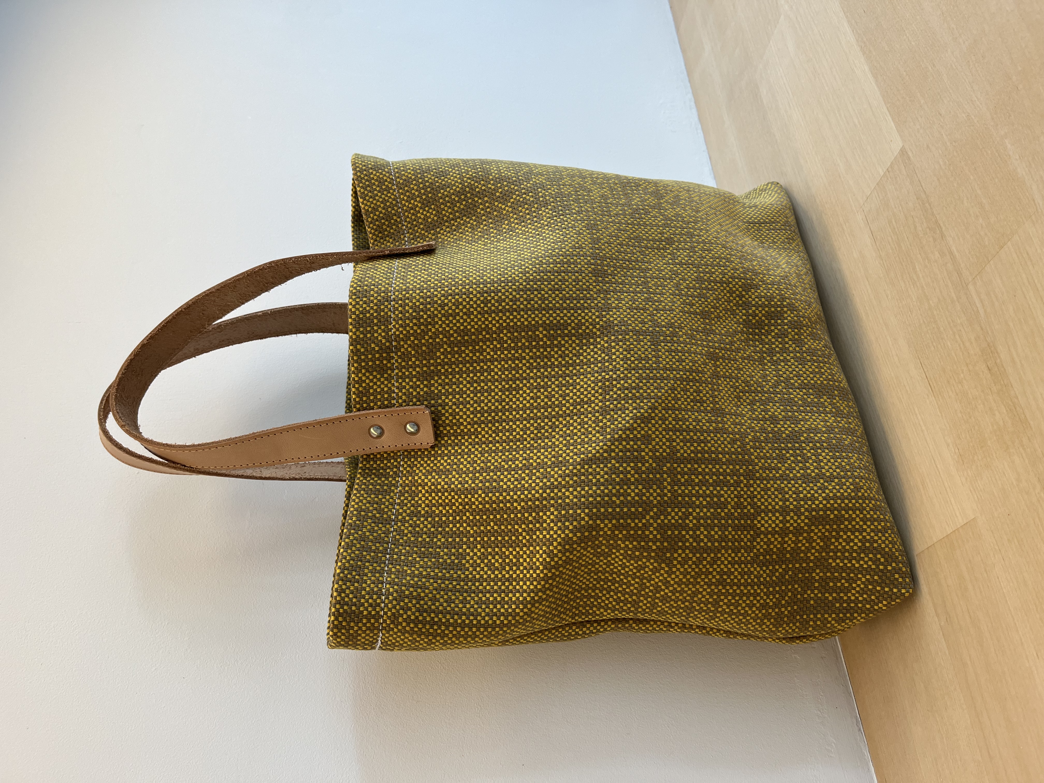 Shopper medium | Mosterd geel