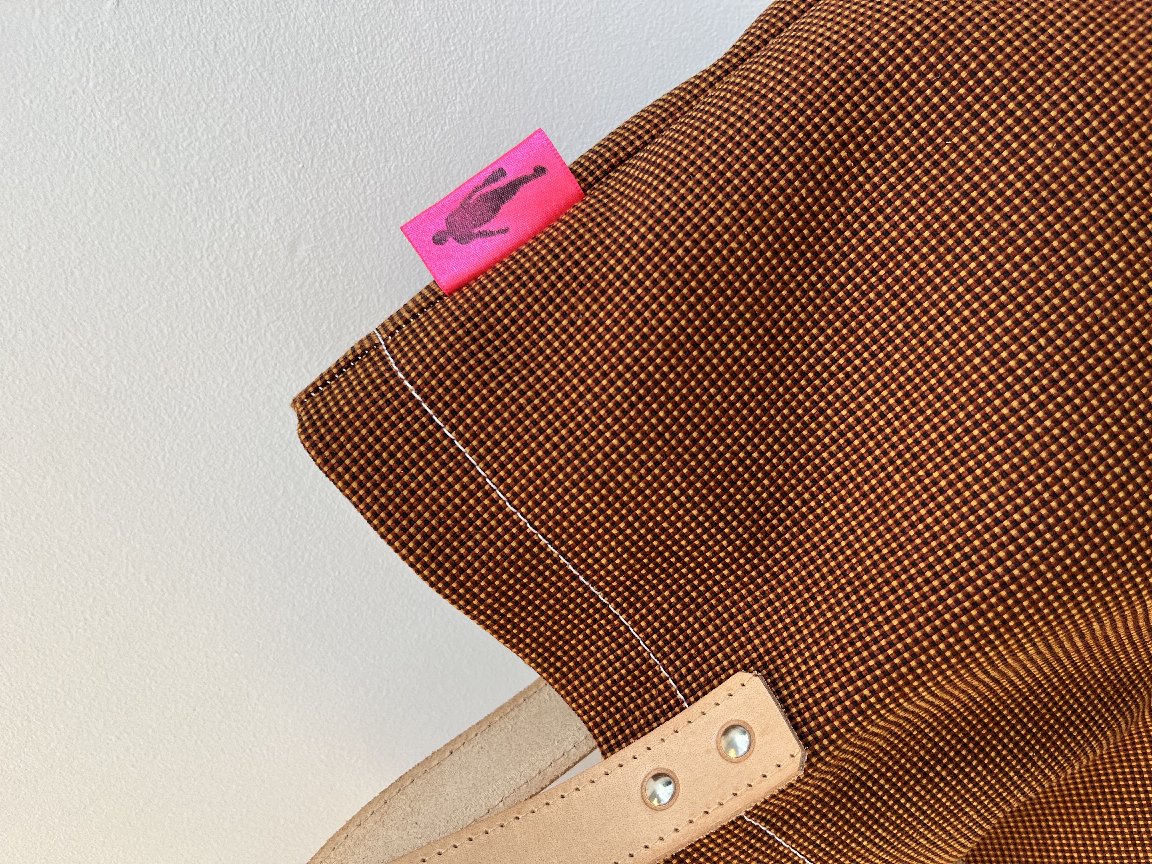 Shopper medium | Retro bruin