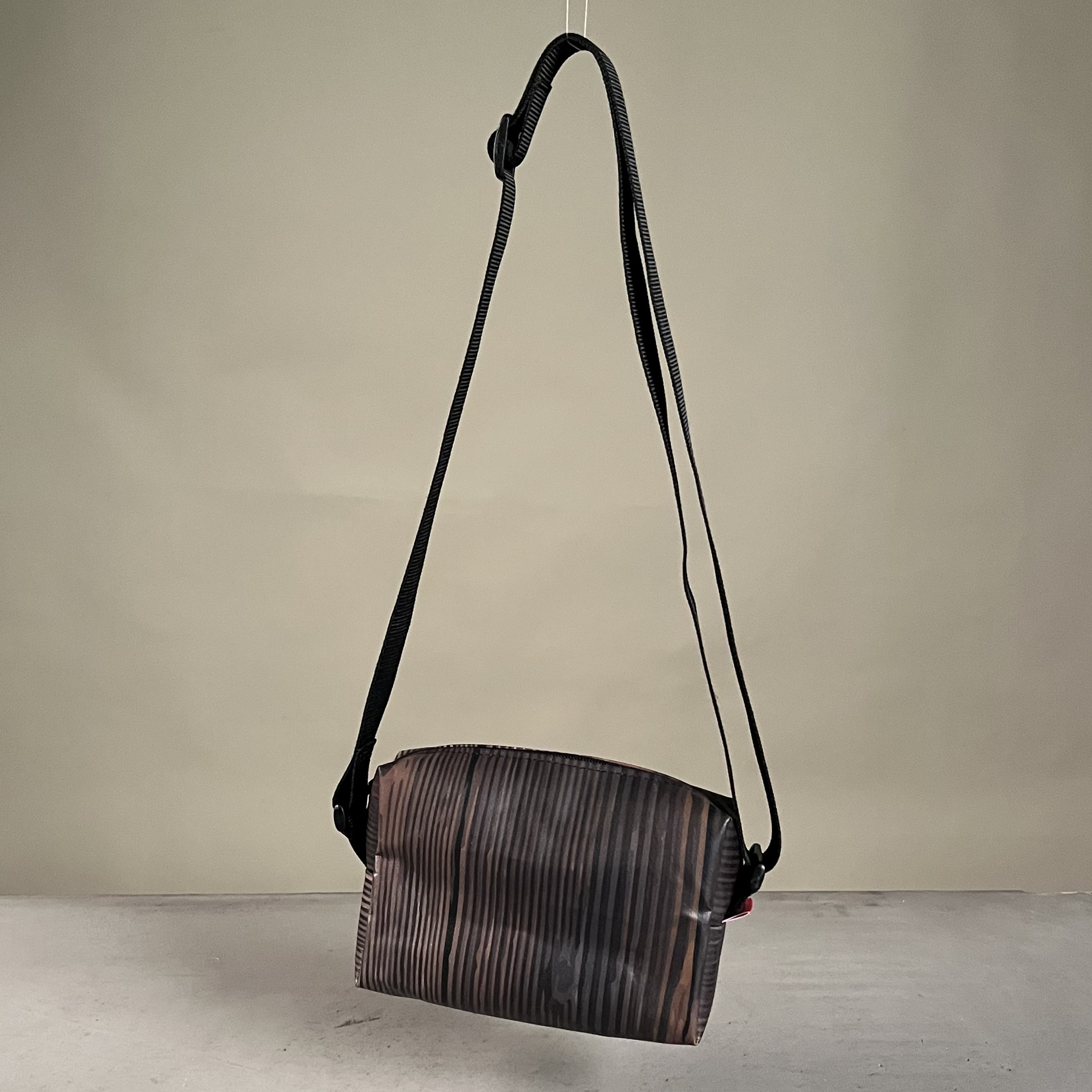 Schoudertas | Hout met extra vakje