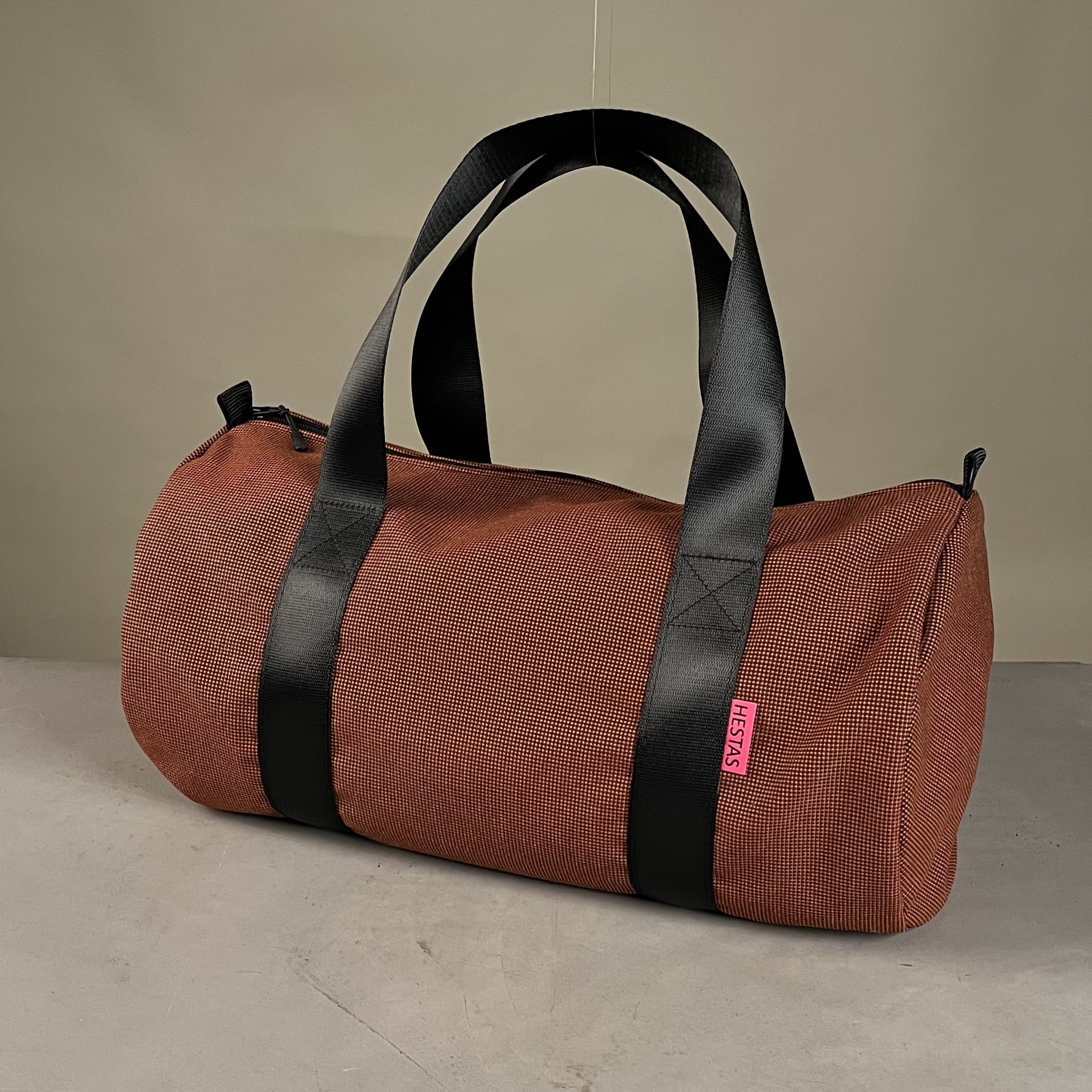 Sporttas | Retro bruin