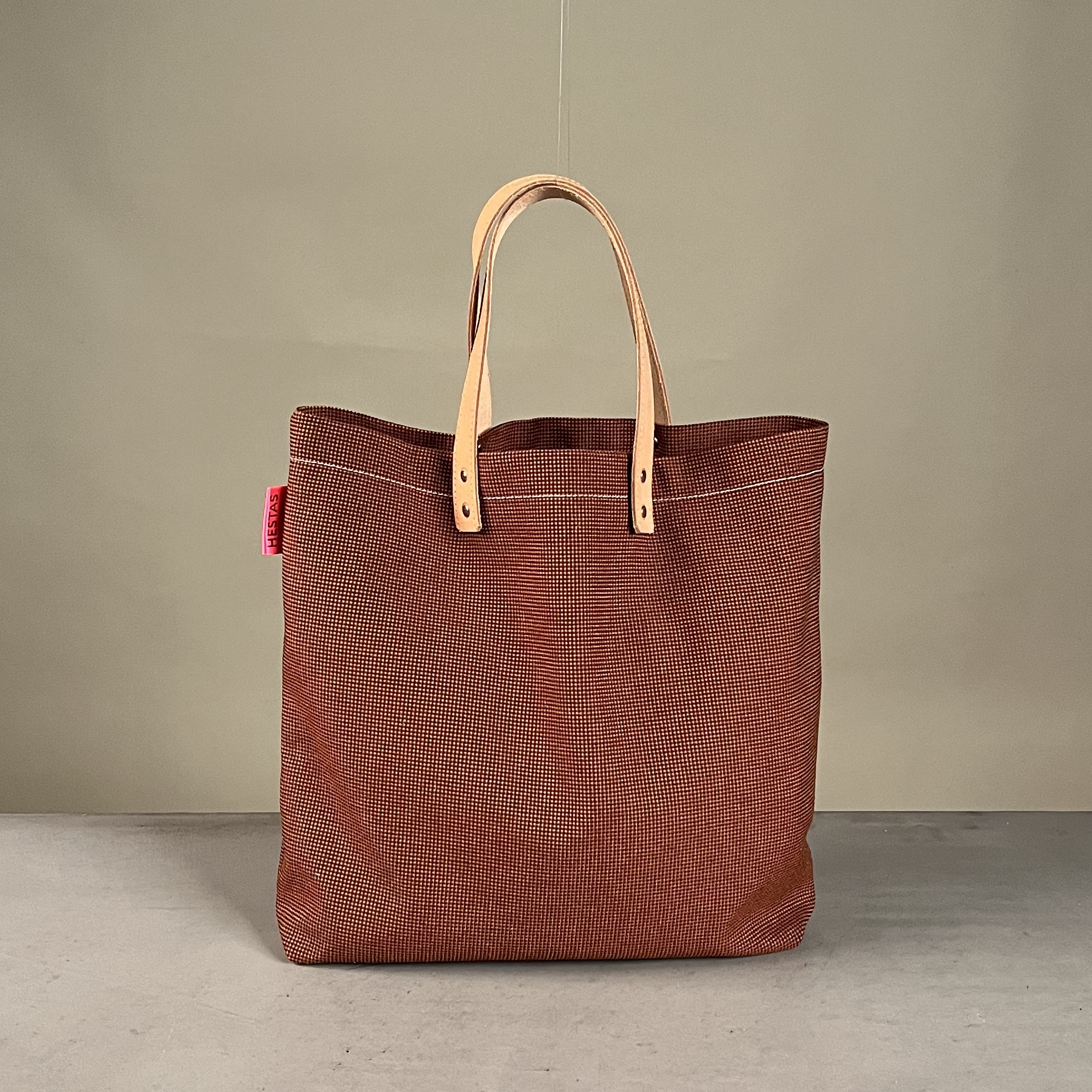 Shopper medium | Retro bruin