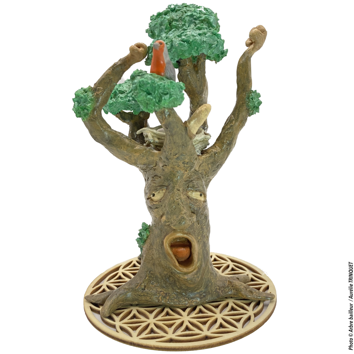 L'Arbre bâilleur au Quartz rose