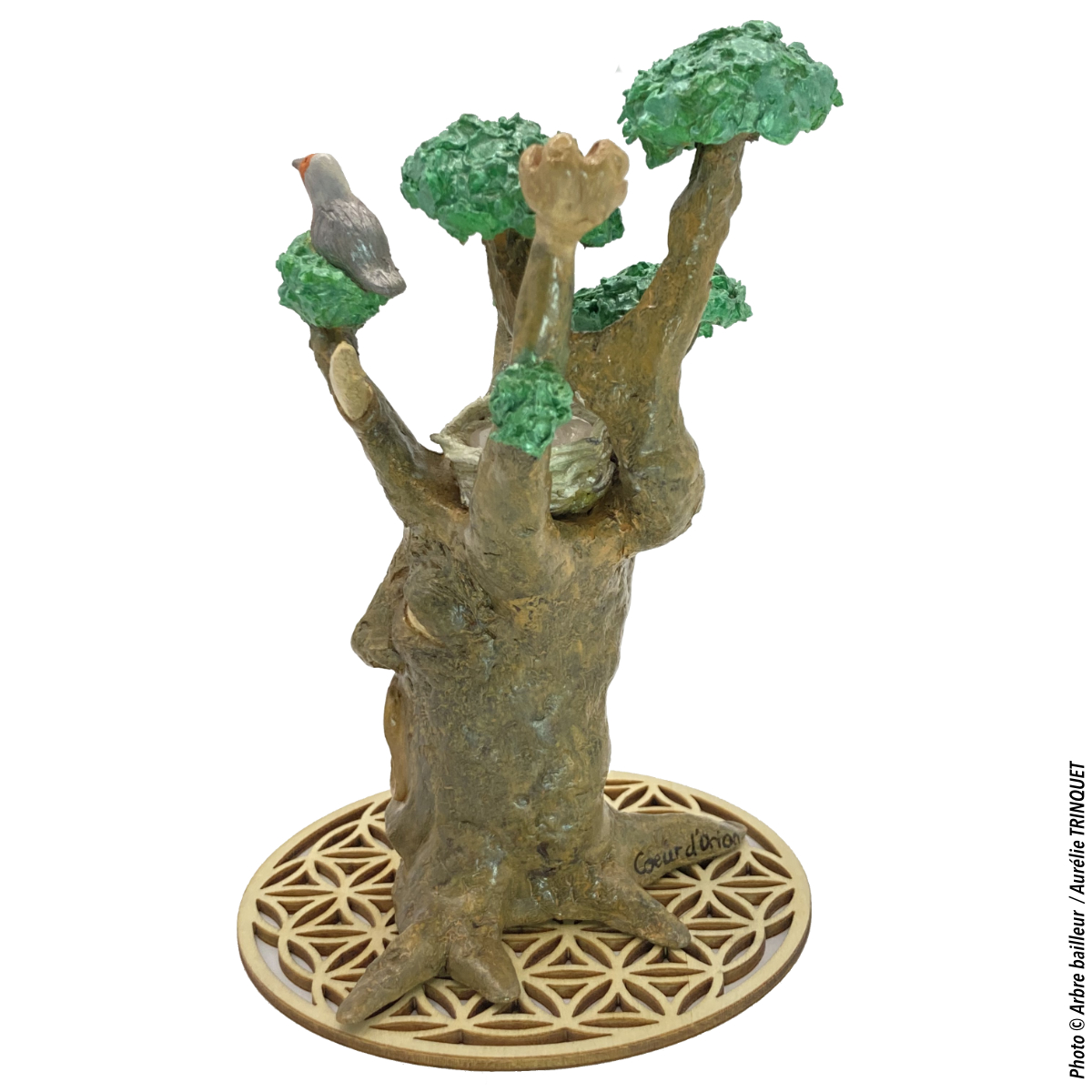 L'Arbre bâilleur au Quartz rose