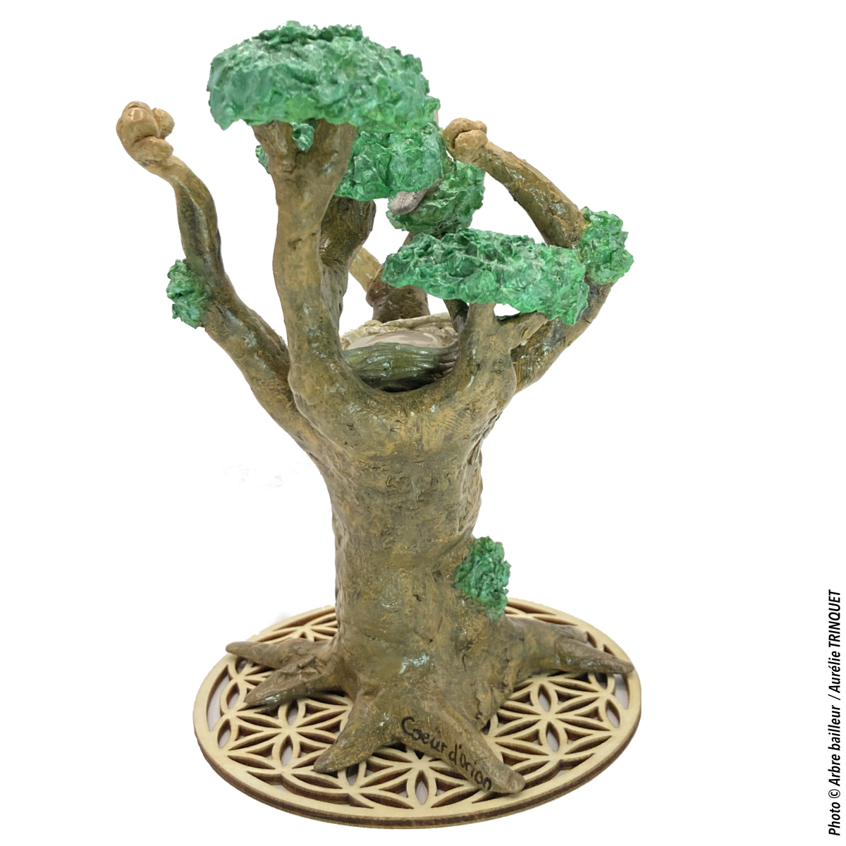 L'Arbre bâilleur au Quartz rose