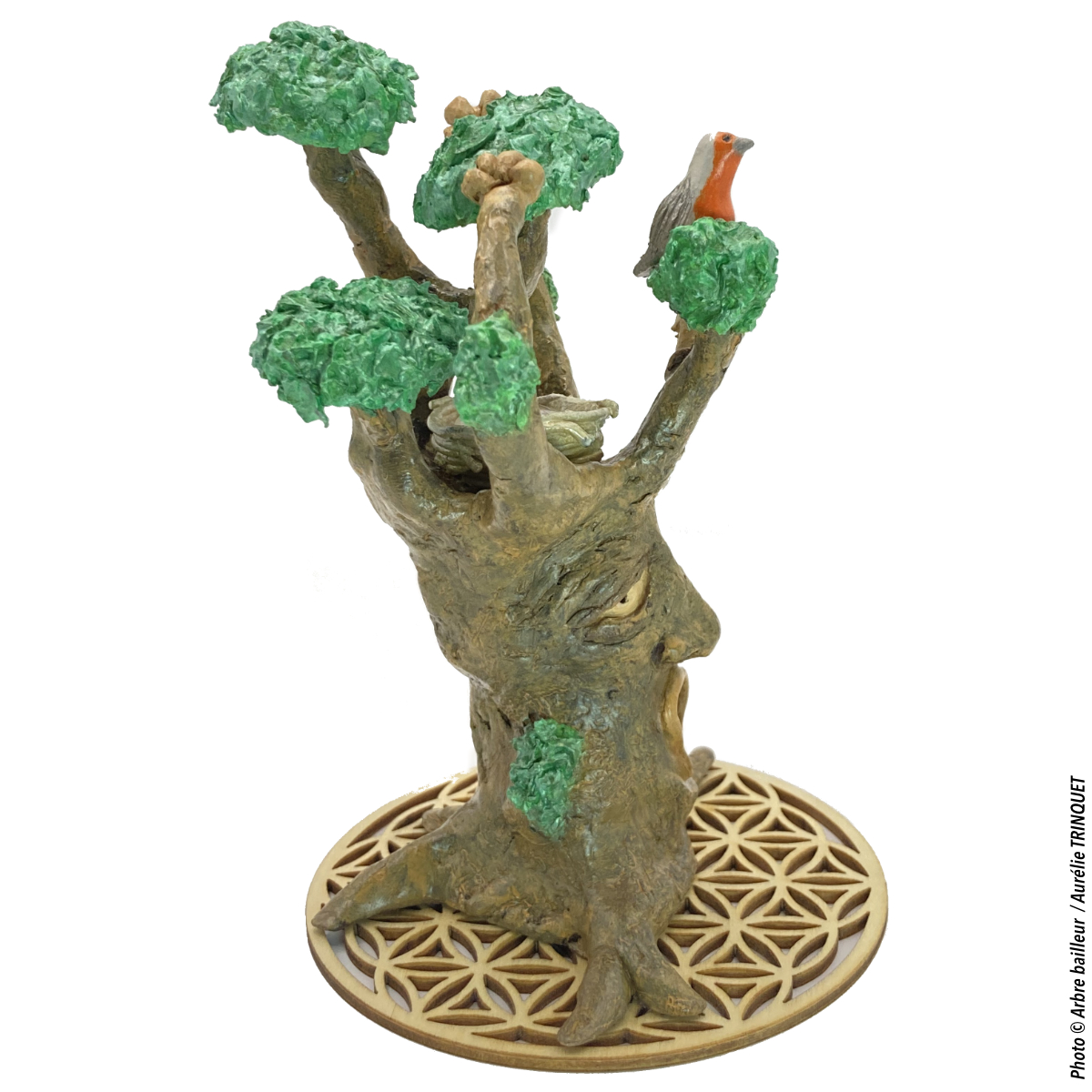 L'Arbre bâilleur au Quartz rose