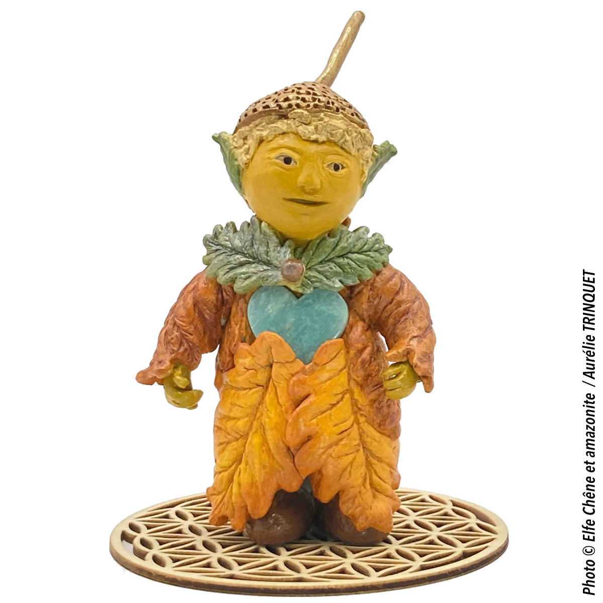 Elfe Chêne à l'Amazonite