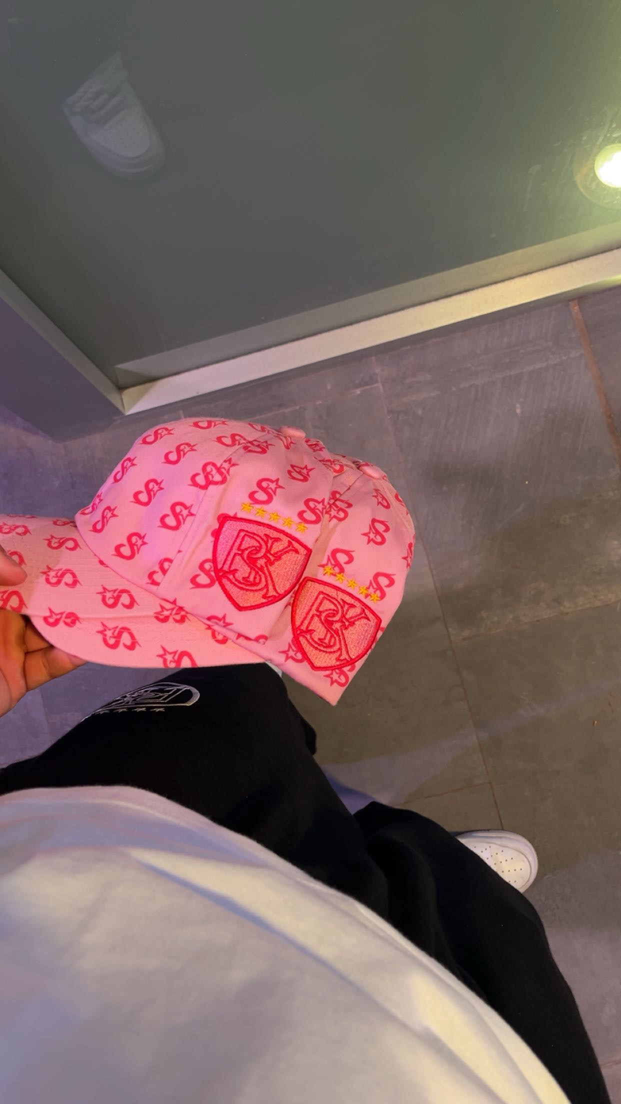 PINK SPK CAP