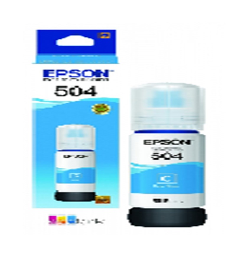 CARTUCHO EPSON MODELO T504 CYAN, PARA L4150, L4160, L6161, L6171, L6191