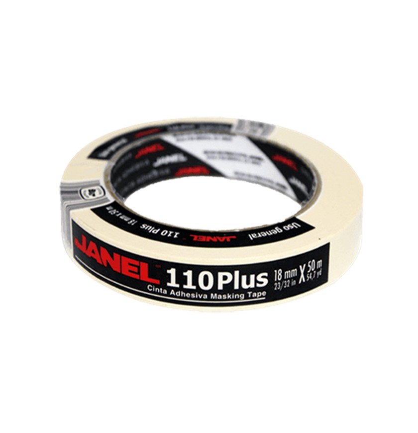 Cinta Masking Tape 110 Plus de .24 x 50 m Janel