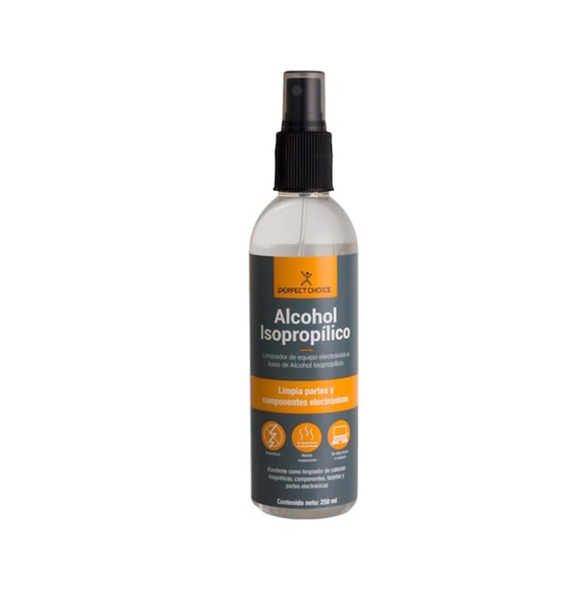 Limpiador Perfect Choice De Alcohol Isopropílico 250 ML