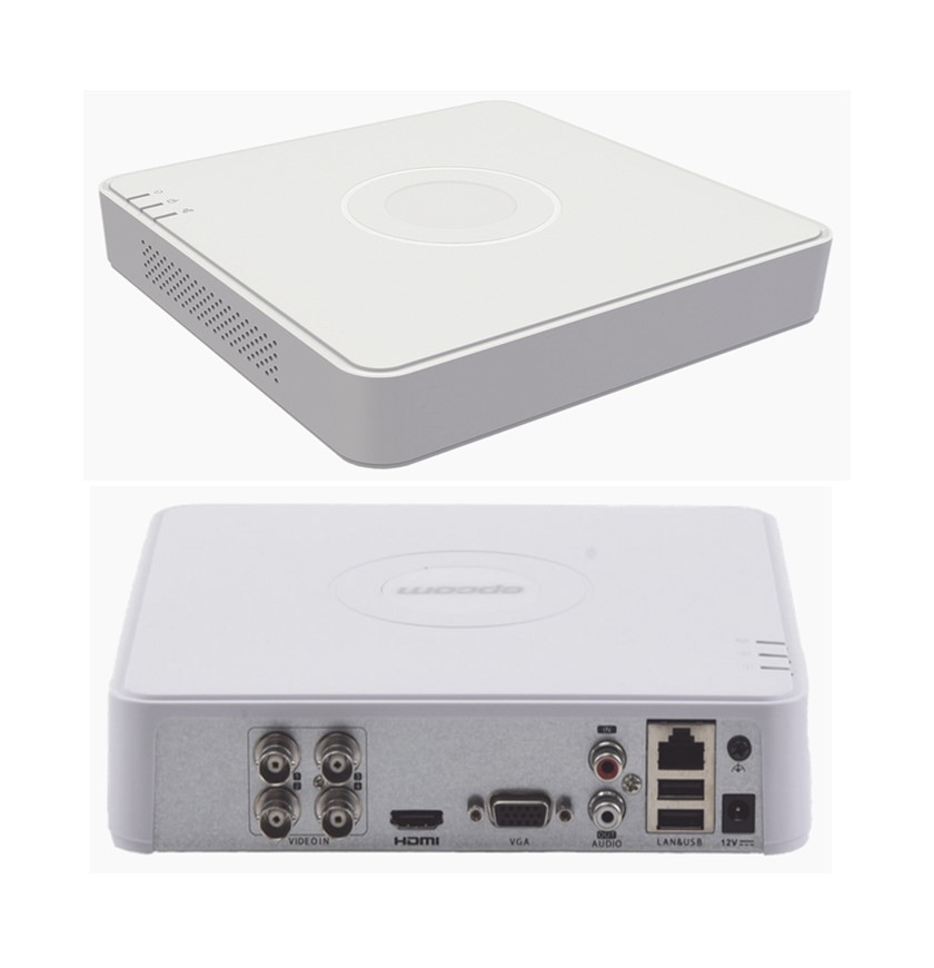 DVR 4 Canales TurboHD + 1 Canal IP / 2 Megapixel (1080p) Lite / Acusense Lite (Evita Falsas Alarmas) / Audio por coaxitron / 1 Bahía de Disco Duro / H.265+ / Salida de Vídeo Full HD