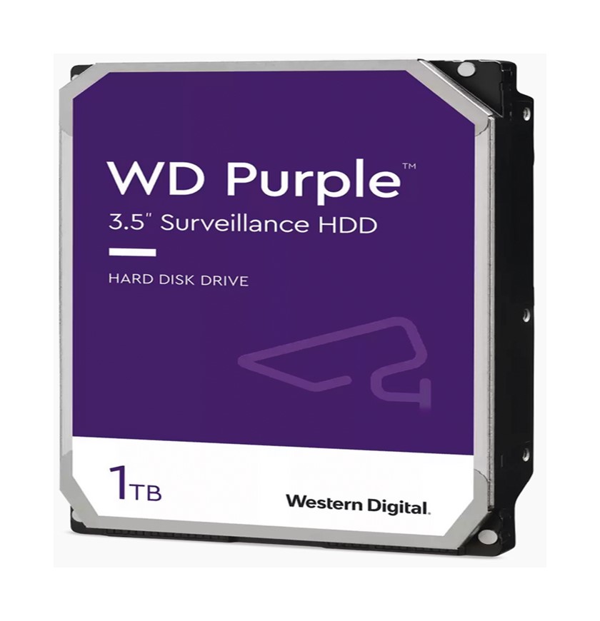 Disco Duro Purple de 1 TB / 5400 RPM / Optimizado para Soluciones de Videovigilancia / Uso 24-7 / 3 Años de Garantia