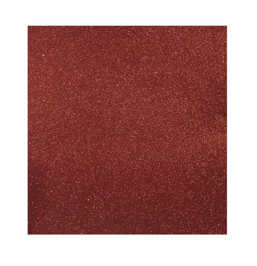 Foamy con Diamantina de 55 x 43 cm Rojo