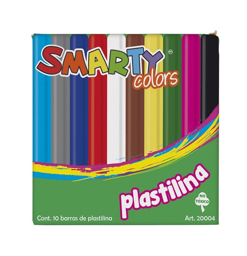 Plastilina Caja con 10 Barritas Smarty