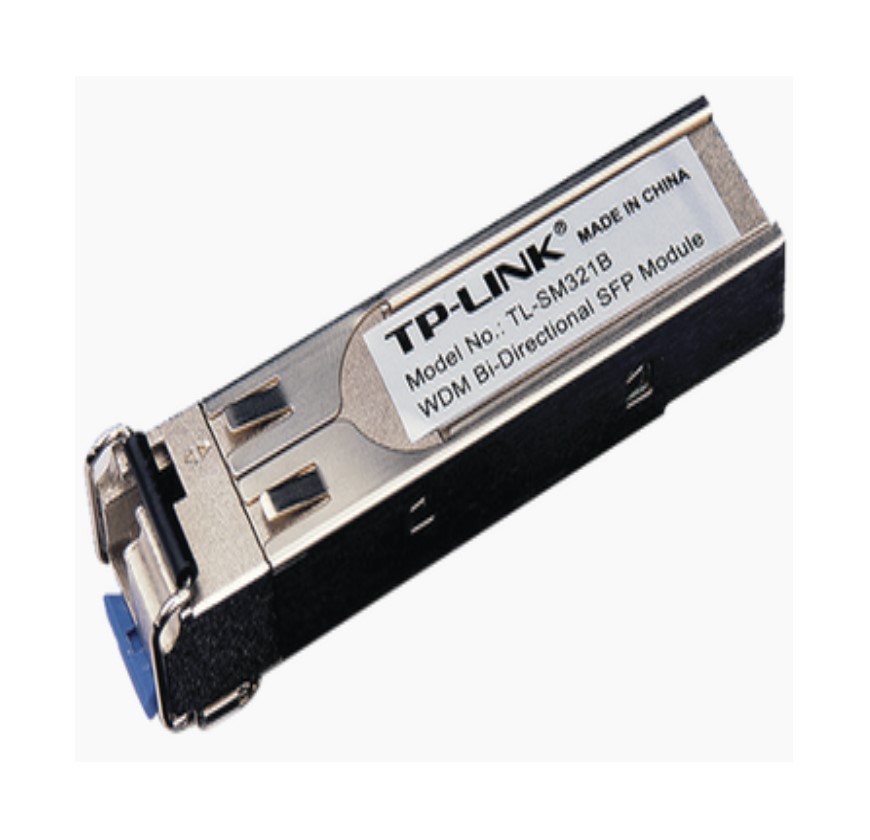 Transceptor mini-GBIC / SFP WDM Bi-Direccional / Monomodo 1GBase / Distancia 10 KM / Conector LC / (Necesita el modelo TL-SM321A para enlazar)
