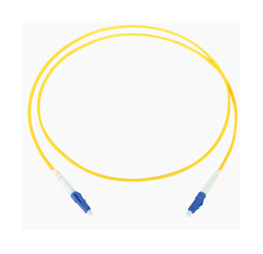 Jumper de Fibra Óptica Monomodo LC/LC Simplex de 1 metro