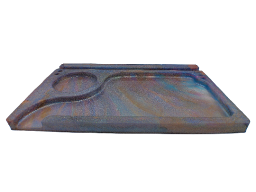 Rolling Tray with Cell Phone Holder