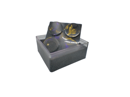 Black and Stary Night Stackable Brick Box