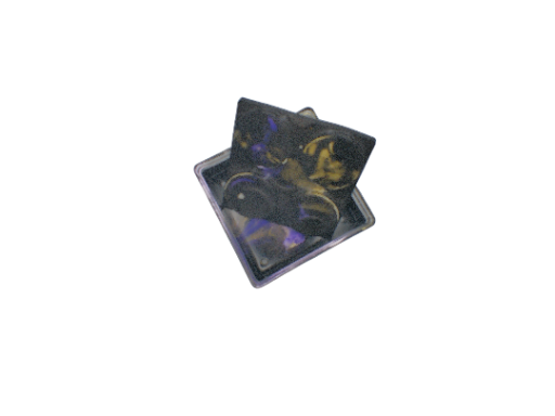 Black and Stary Night Stackable Brick Box