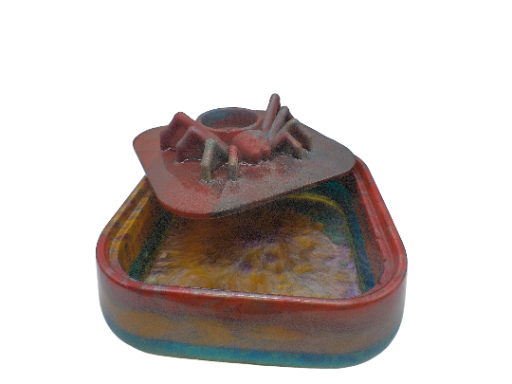 Colorful Spider Tealight Stash Box