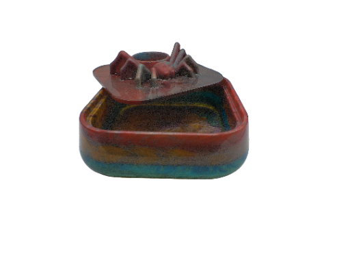 Colorful Spider Tealight Stash Box