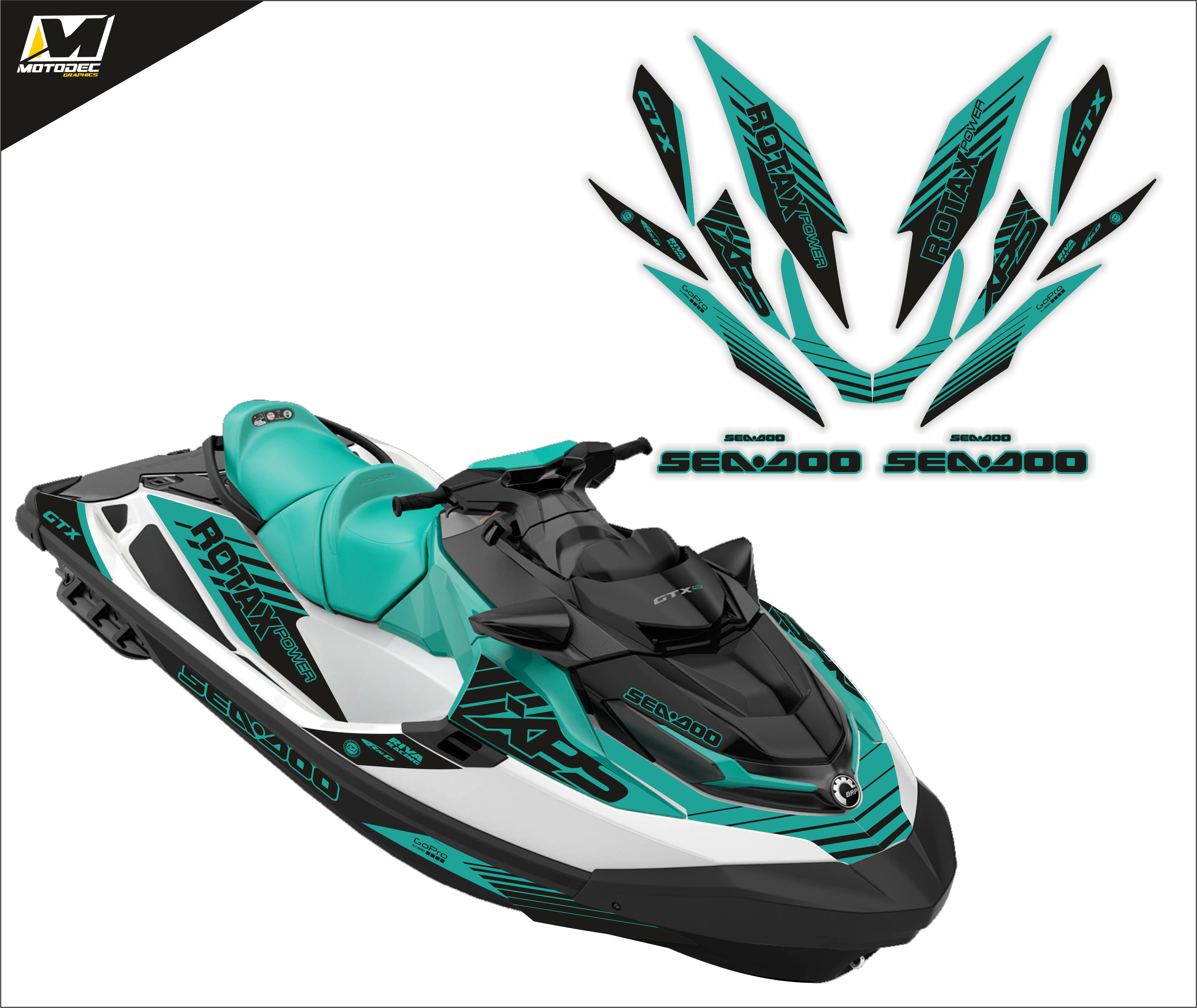 SEADOO GTX 130 2021 2022 reef blue