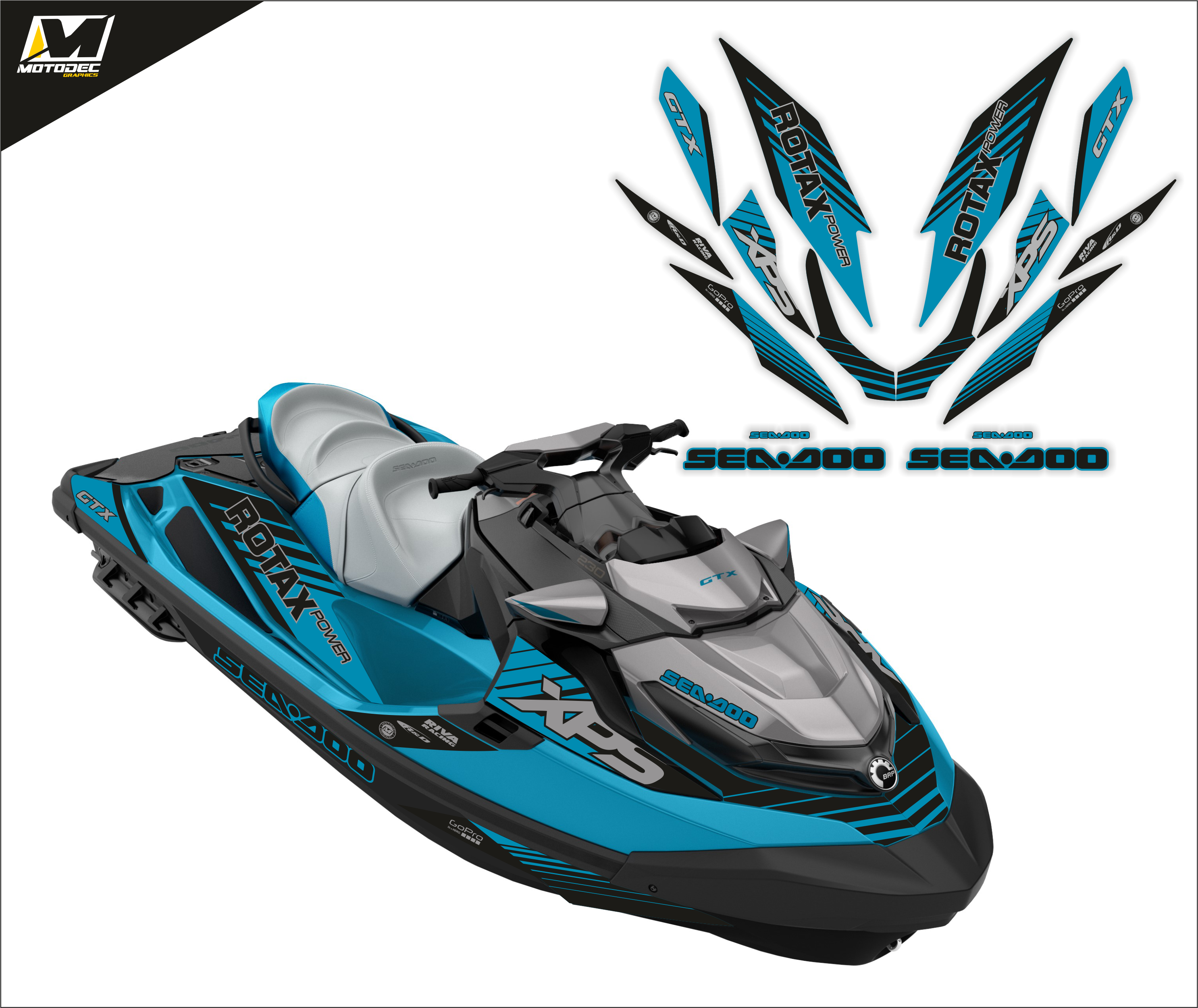 SEADOO GTX 230 2019 2020 beach blue