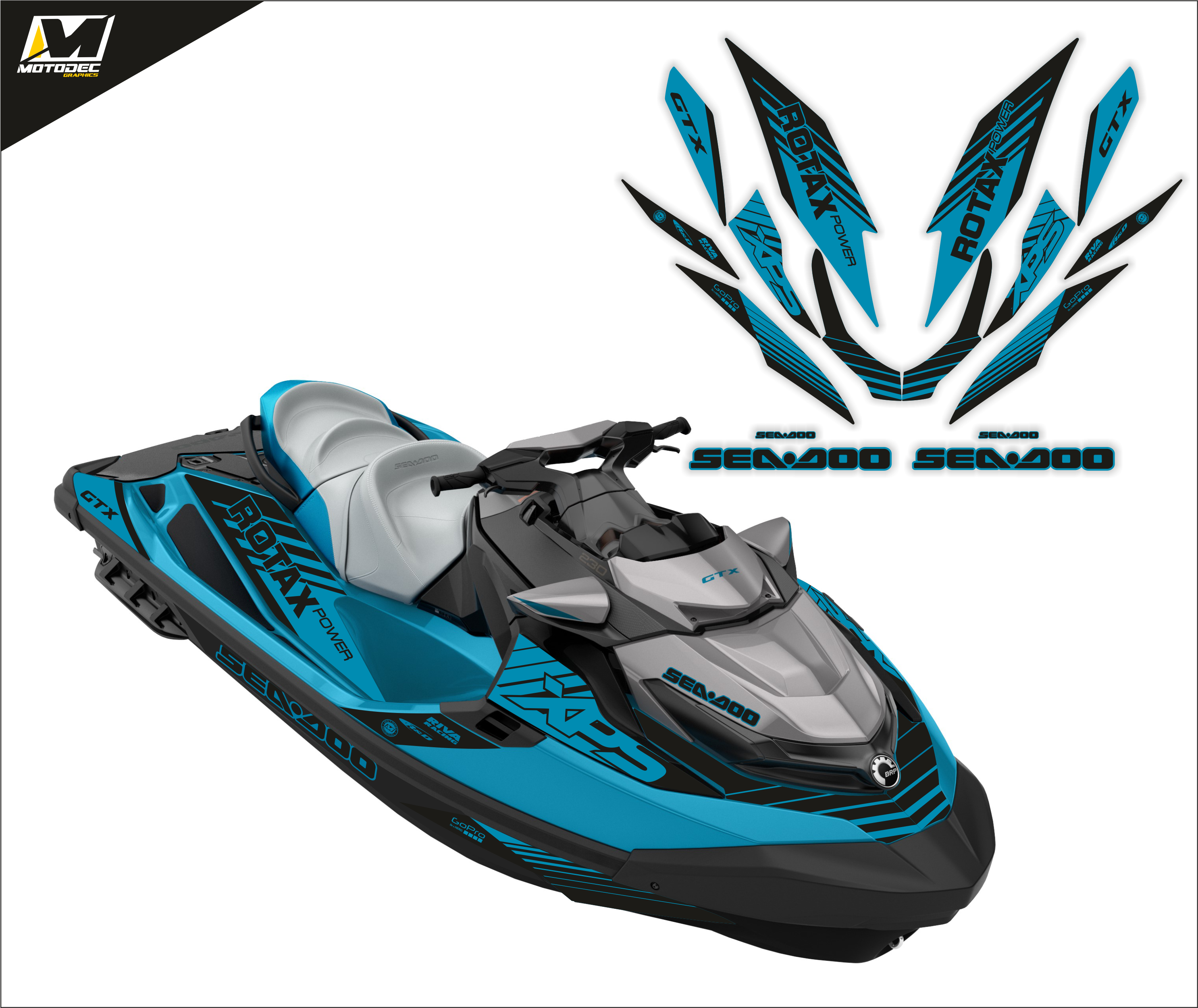 SEADOO GTX 230 2019 2020 beach blue
