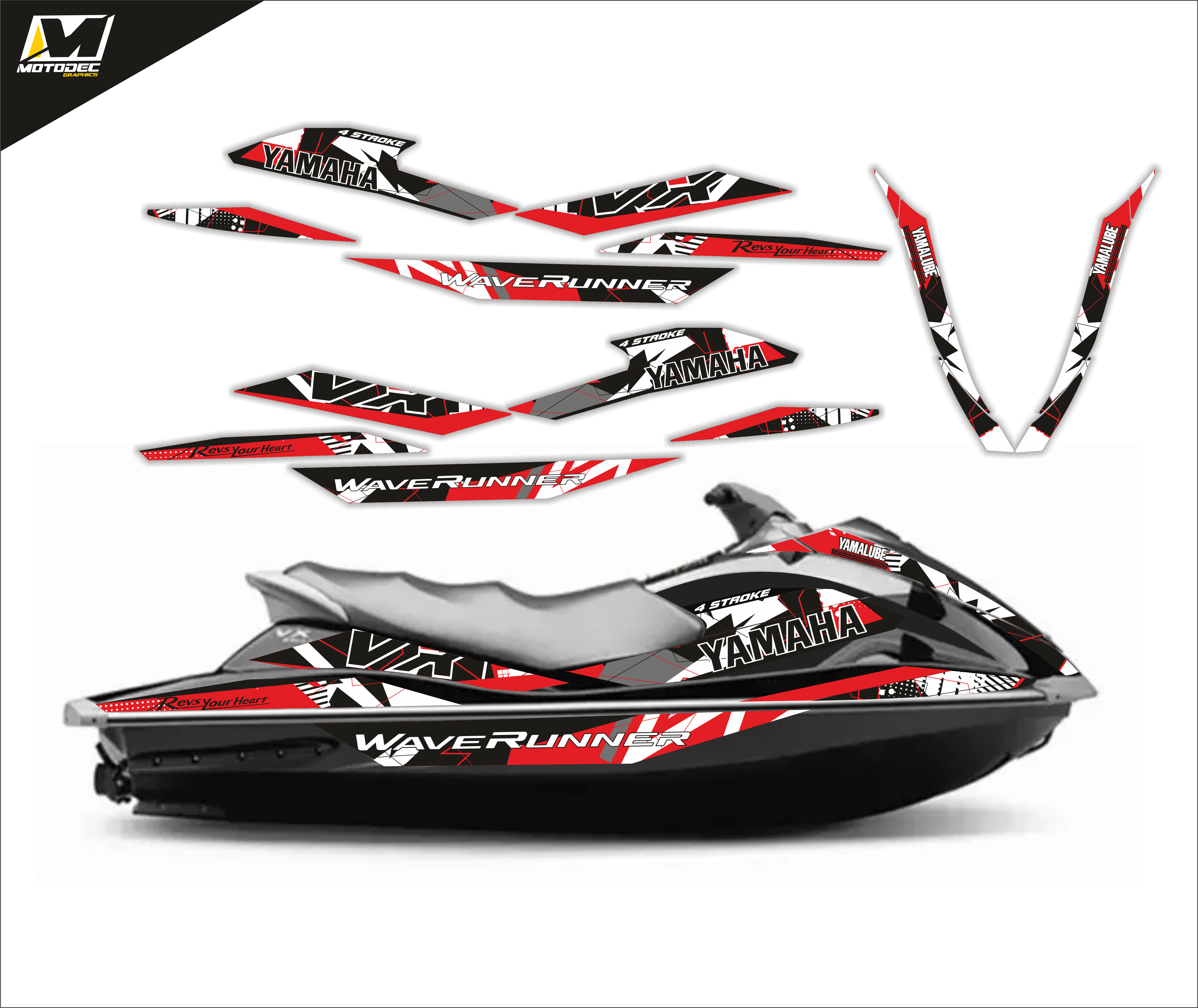 YAMAHA VX waverunner 110 1100 sport deluxe cruiser 2005 2009