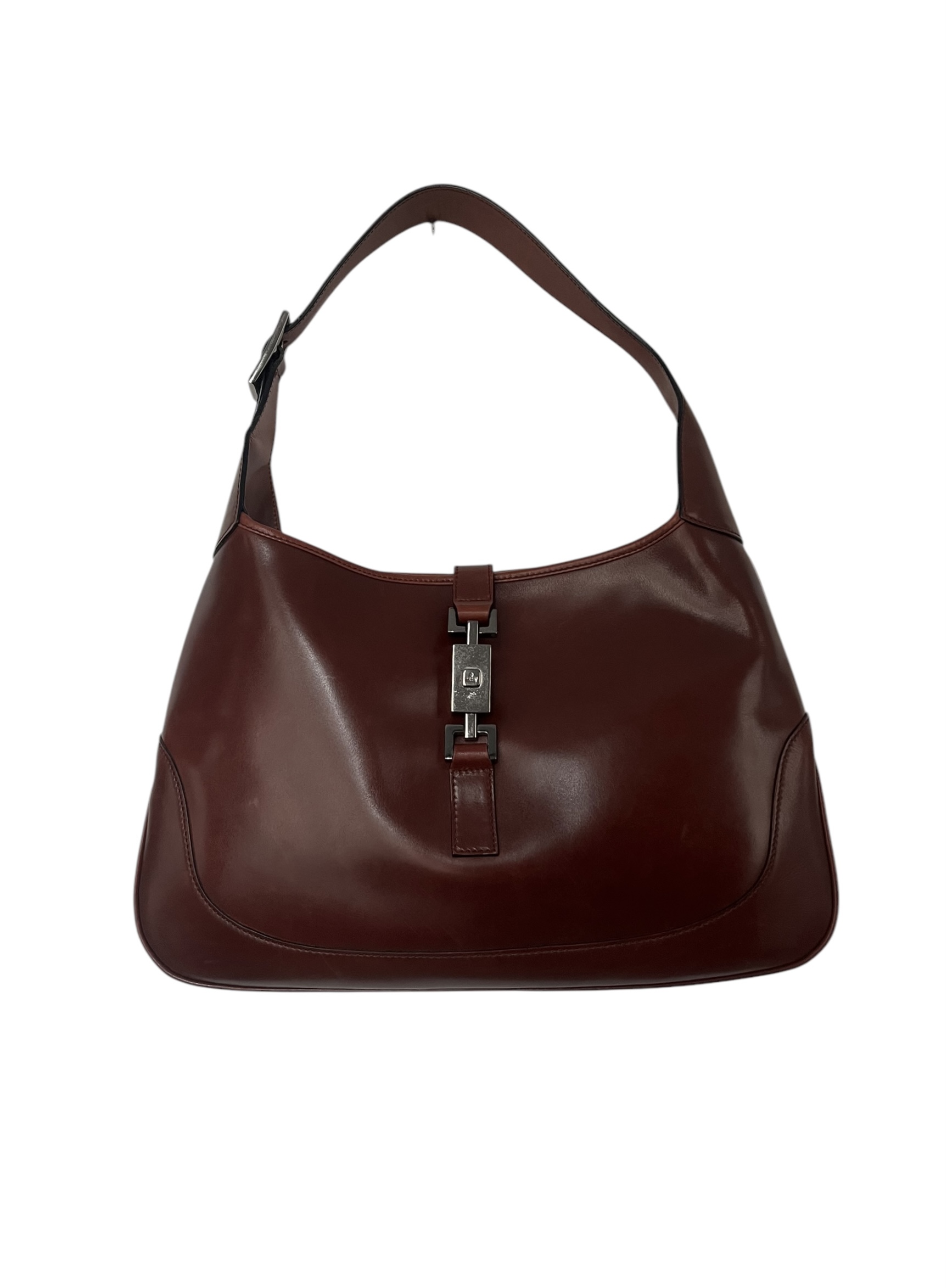 Gucci Jackie full cuir brun 