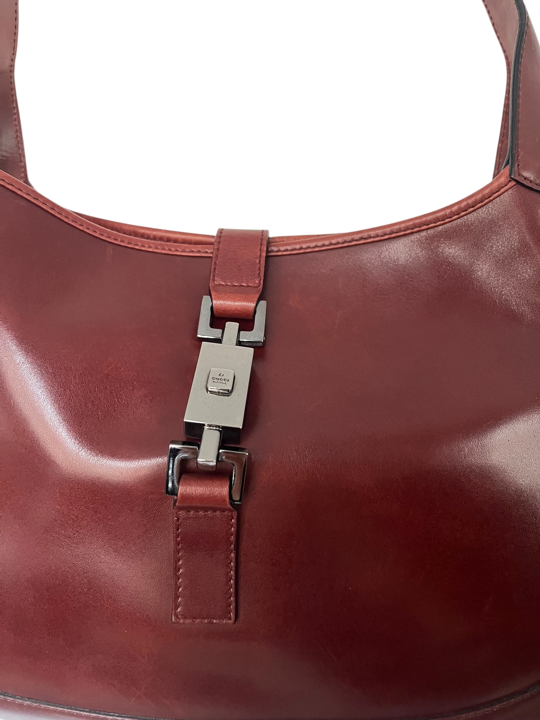 Gucci Jackie full cuir brun 