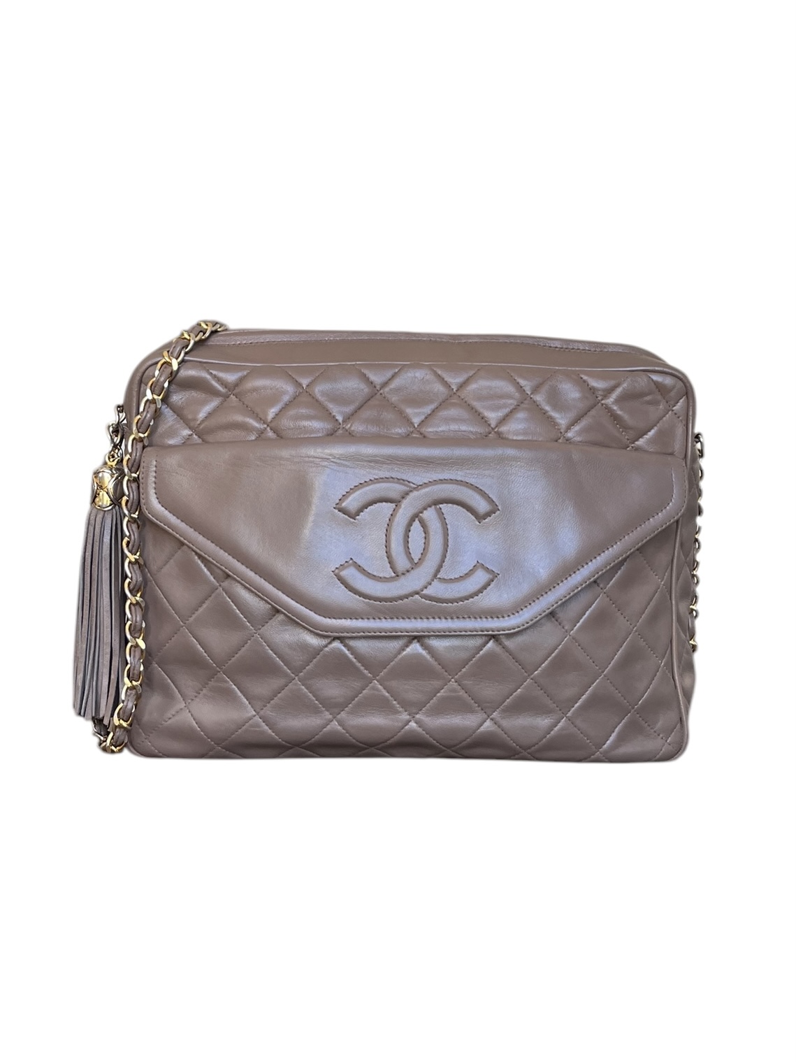 Chanel Caméra Vintage Bag Brun