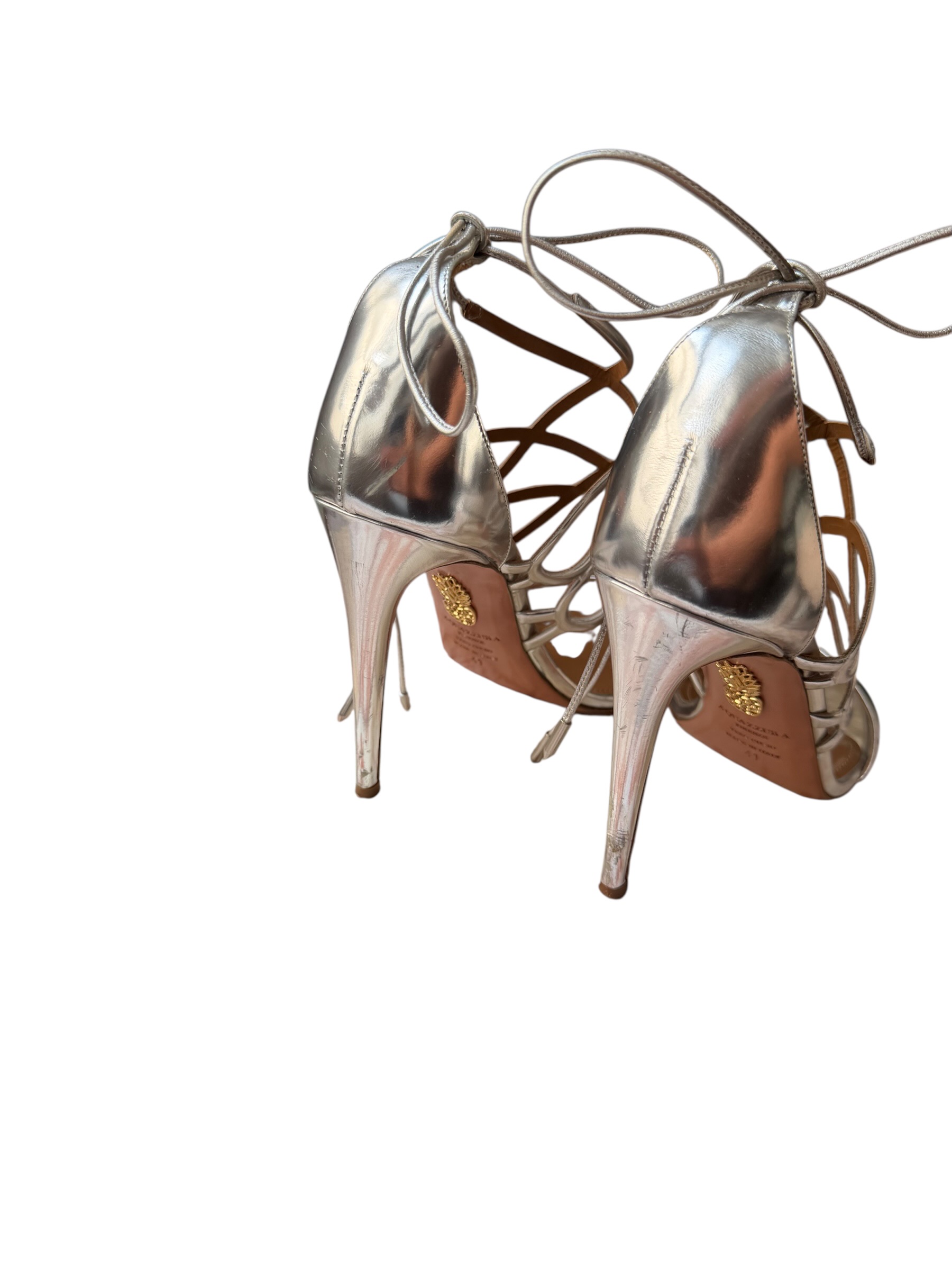Aquazzura escarpins argent