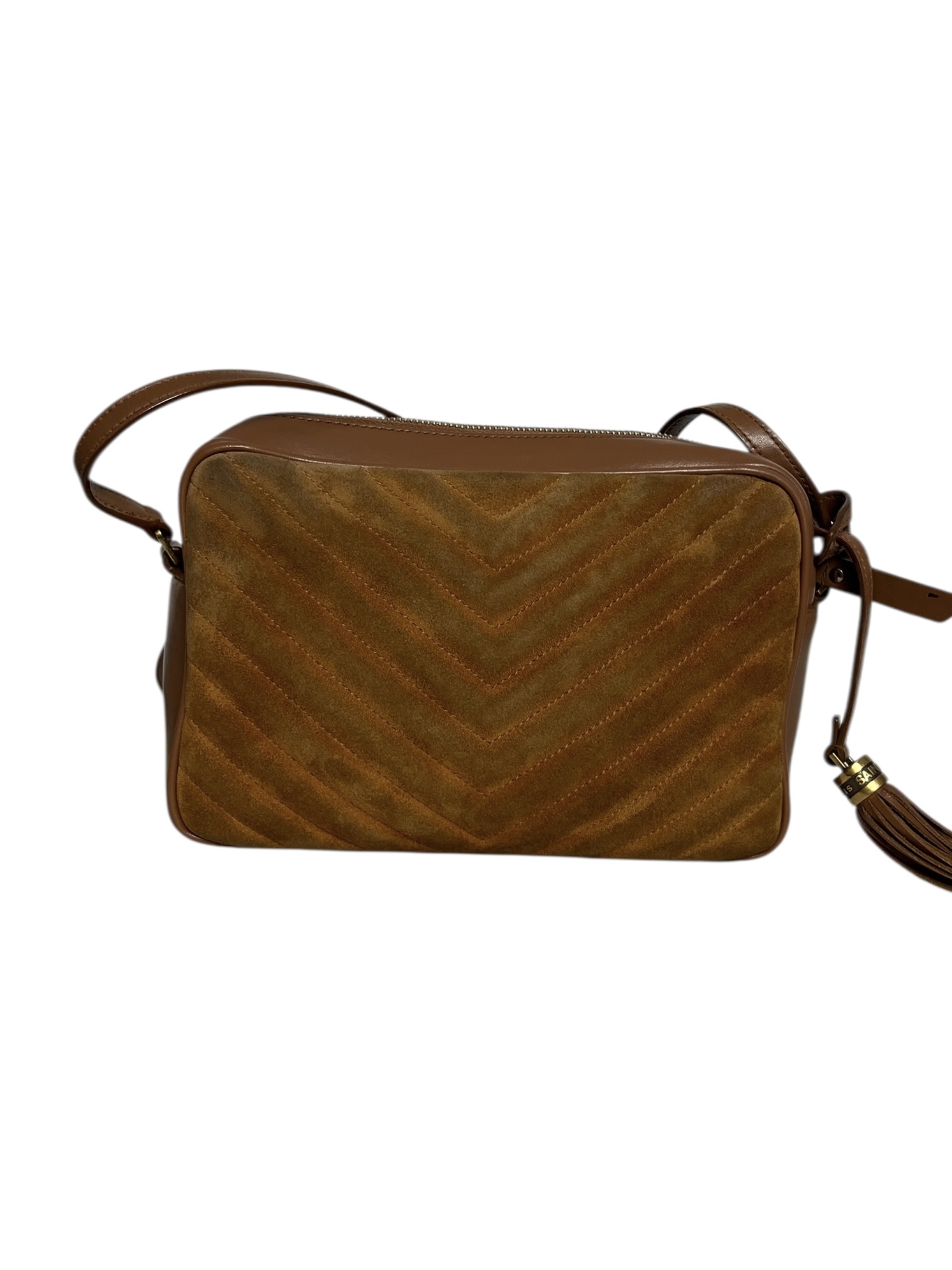 Saint Laurent Camera Lou camel